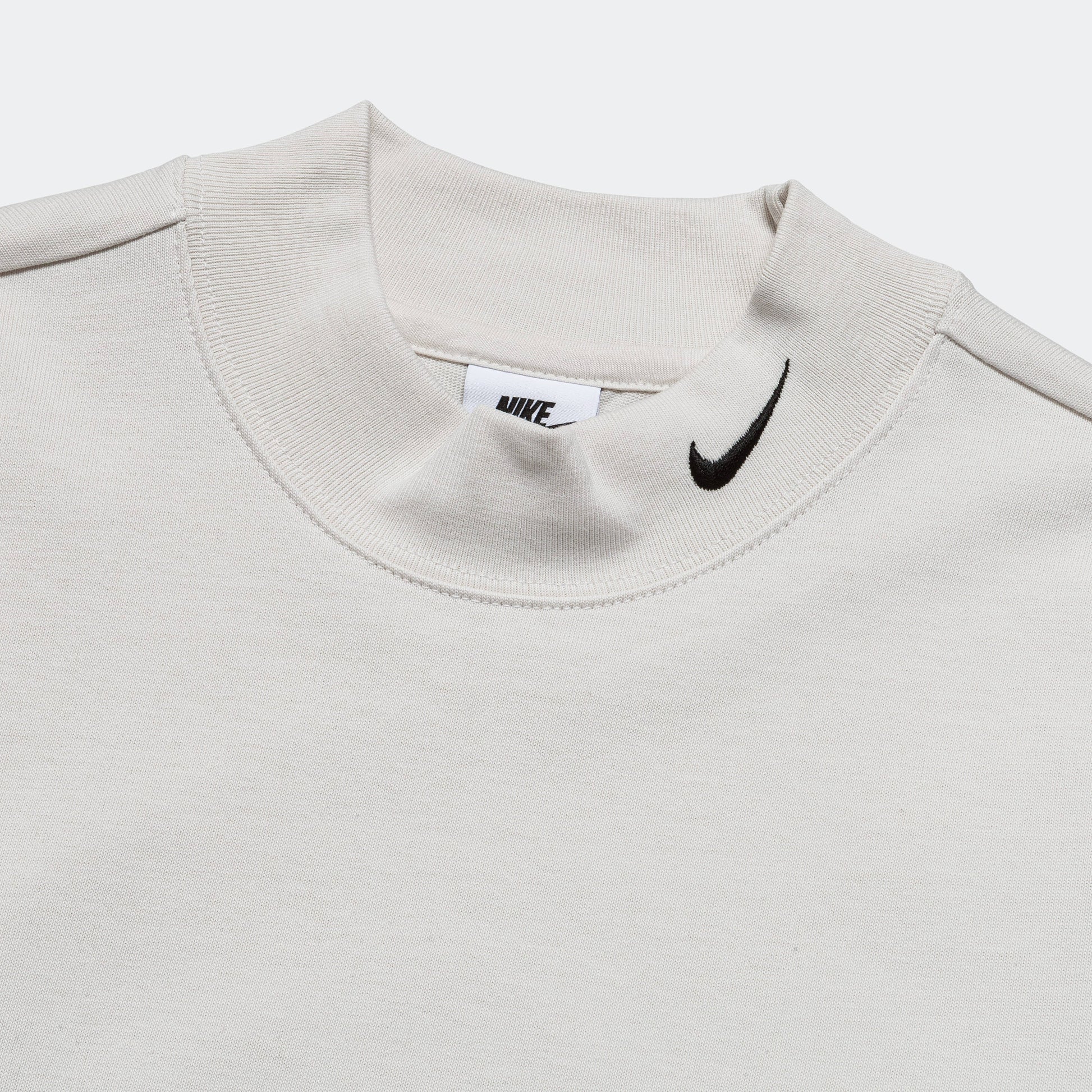 Nike Life Mock Neck LS T-shirt - White