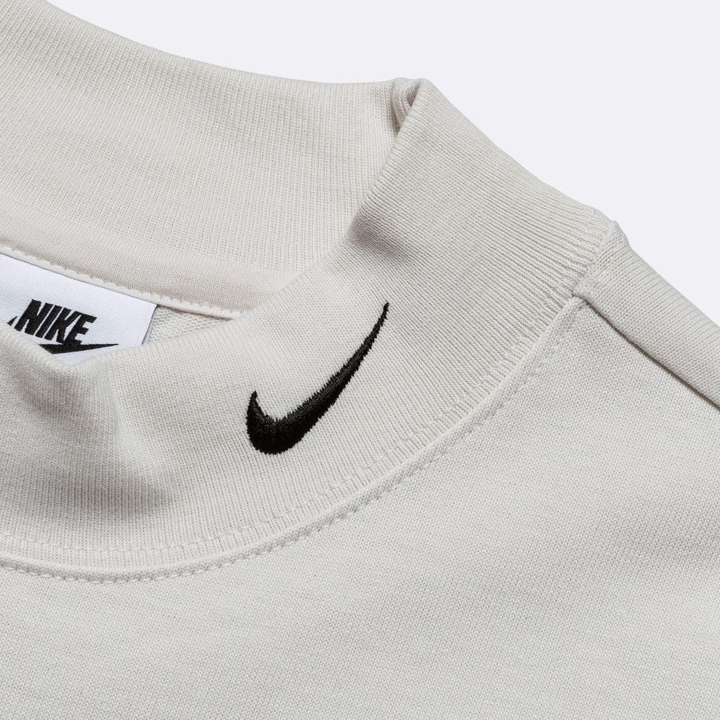 Nike Life Mock Neck LS T-shirt - White