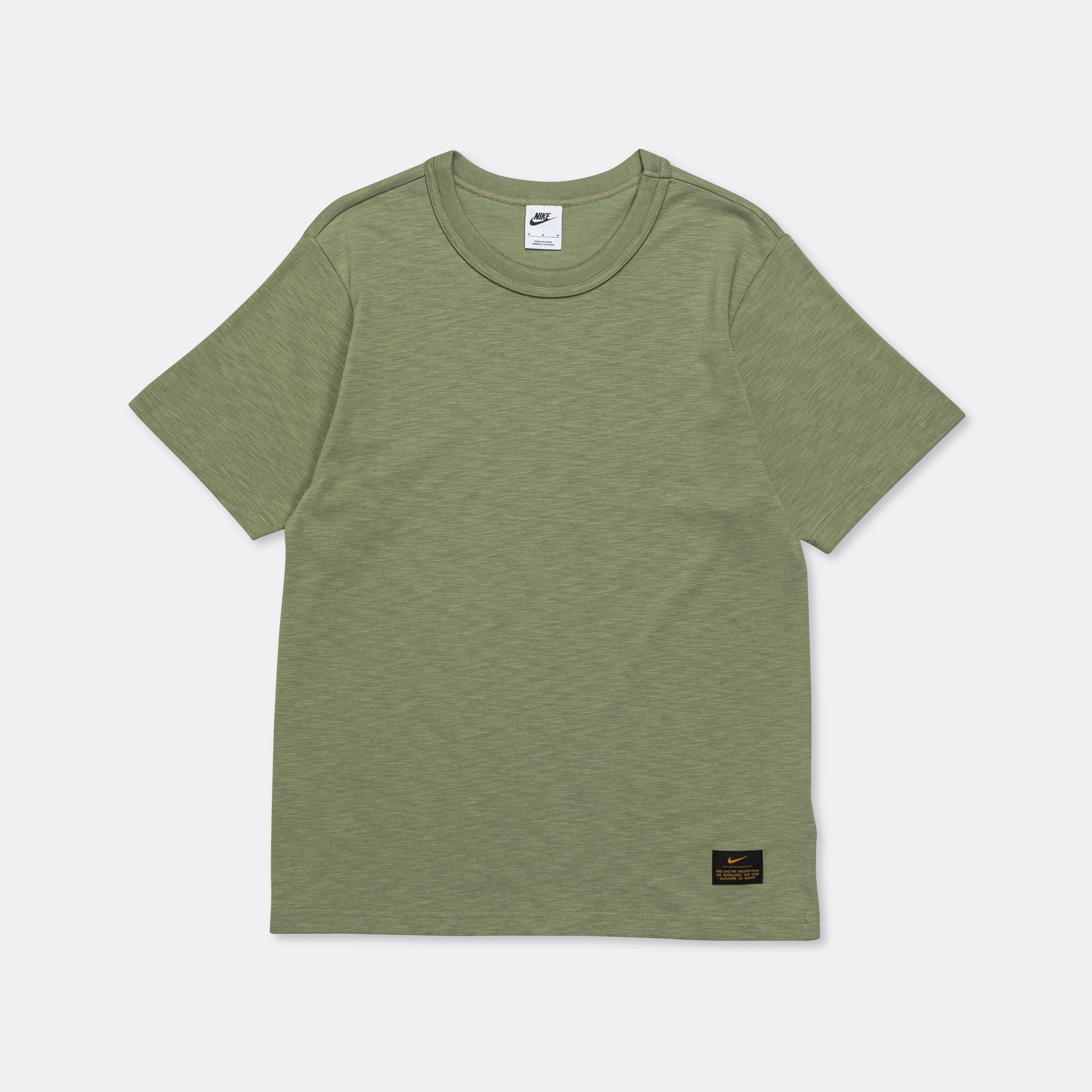 Nike Life SS Knit Top - Oil Green