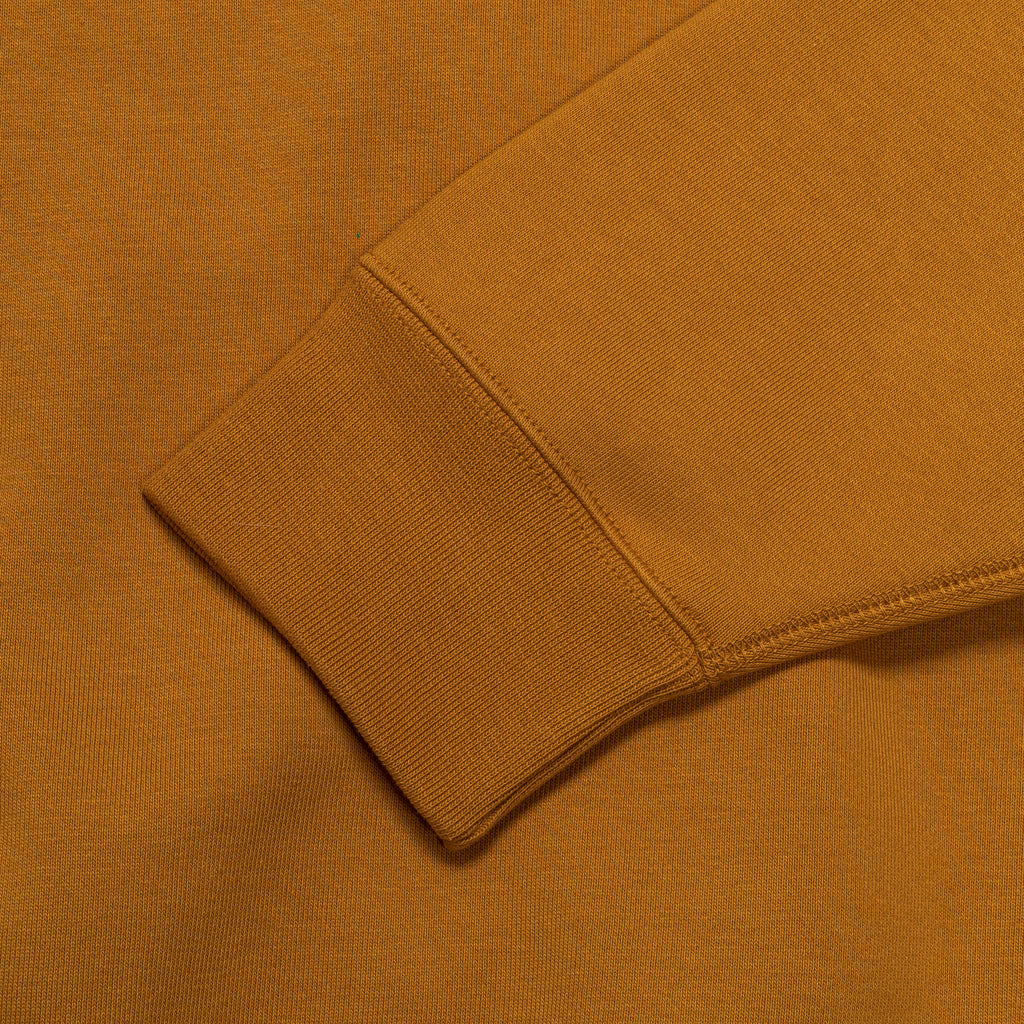 NikeLab NRG Solo Swoosh Fleece Crew - Desert Ochre/White