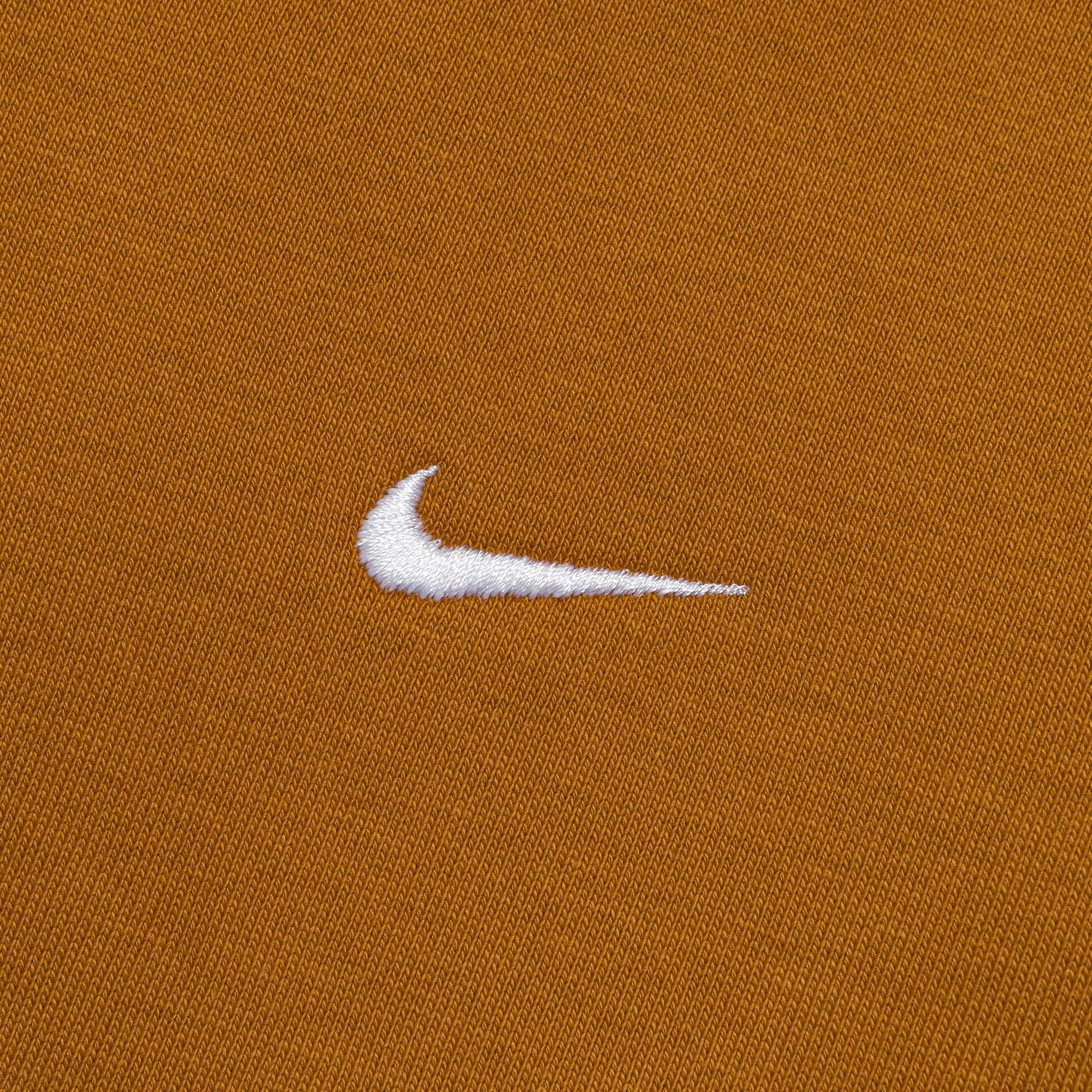 NikeLab NRG Solo Swoosh Fleece Crew - Desert Ochre/White