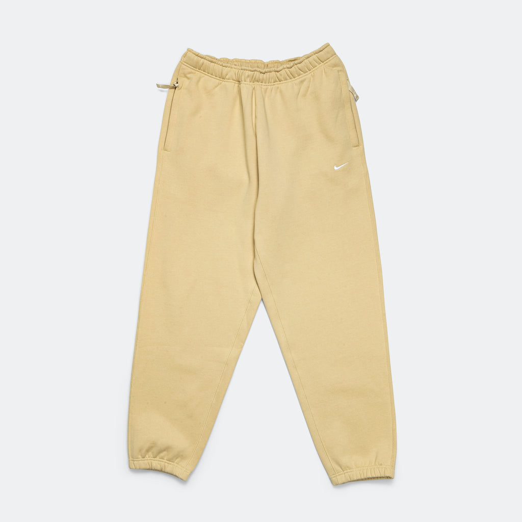NikeLab NRG Solo Swoosh Fleece Pant - Team Gold/White