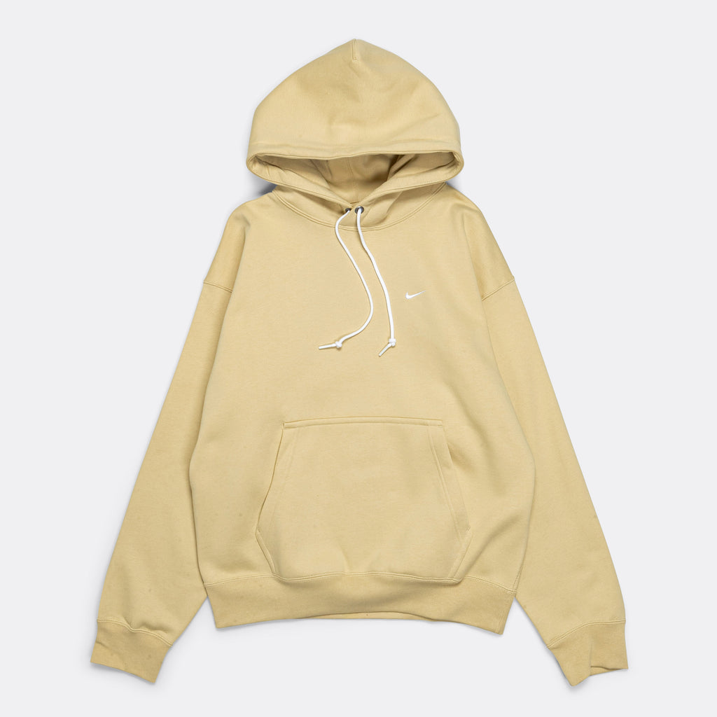 NikeLab NRG Solo Swoosh Fleece Hoodie - Team Gold/White
