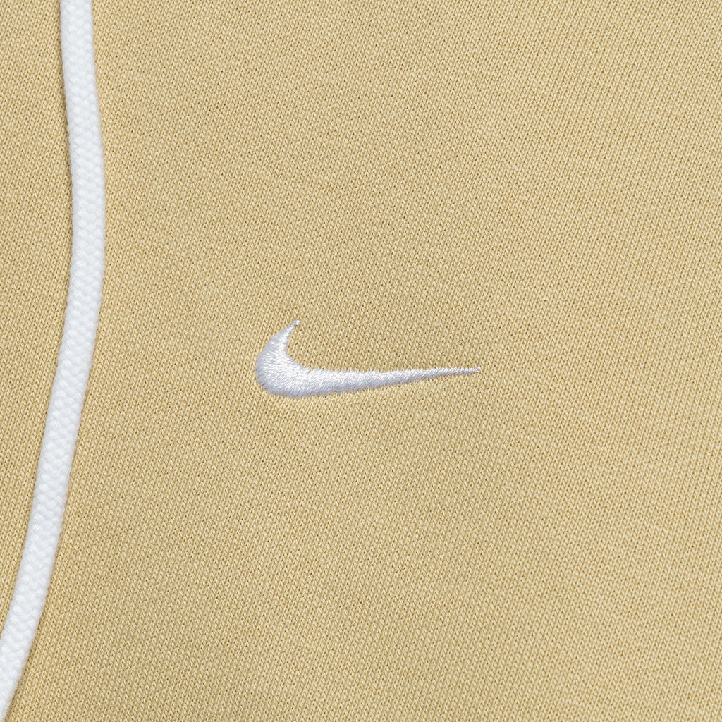NikeLab NRG Solo Swoosh Fleece Hoodie - Team Gold/White