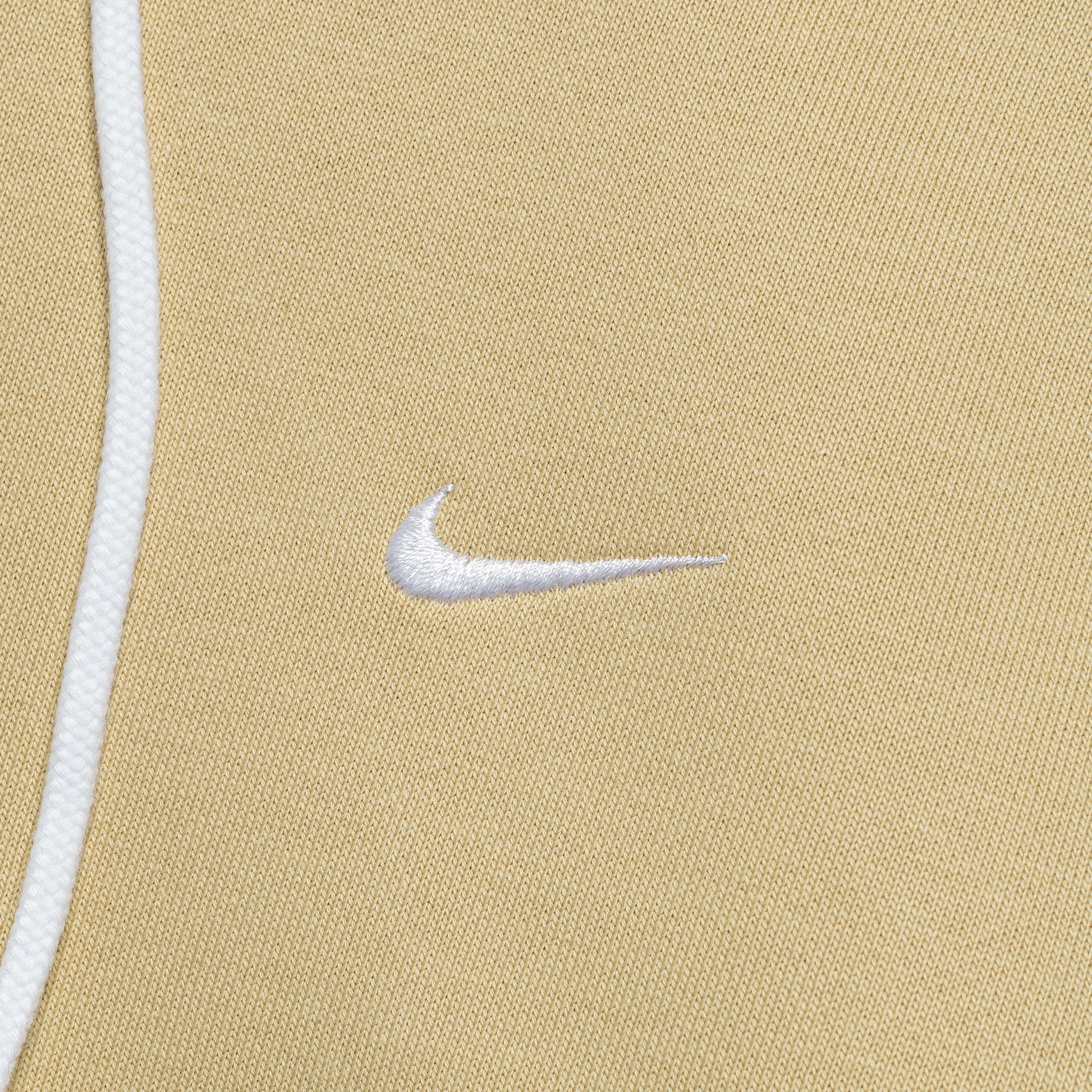 NikeLab NRG Solo Swoosh Fleece Hoodie - Team Gold/White