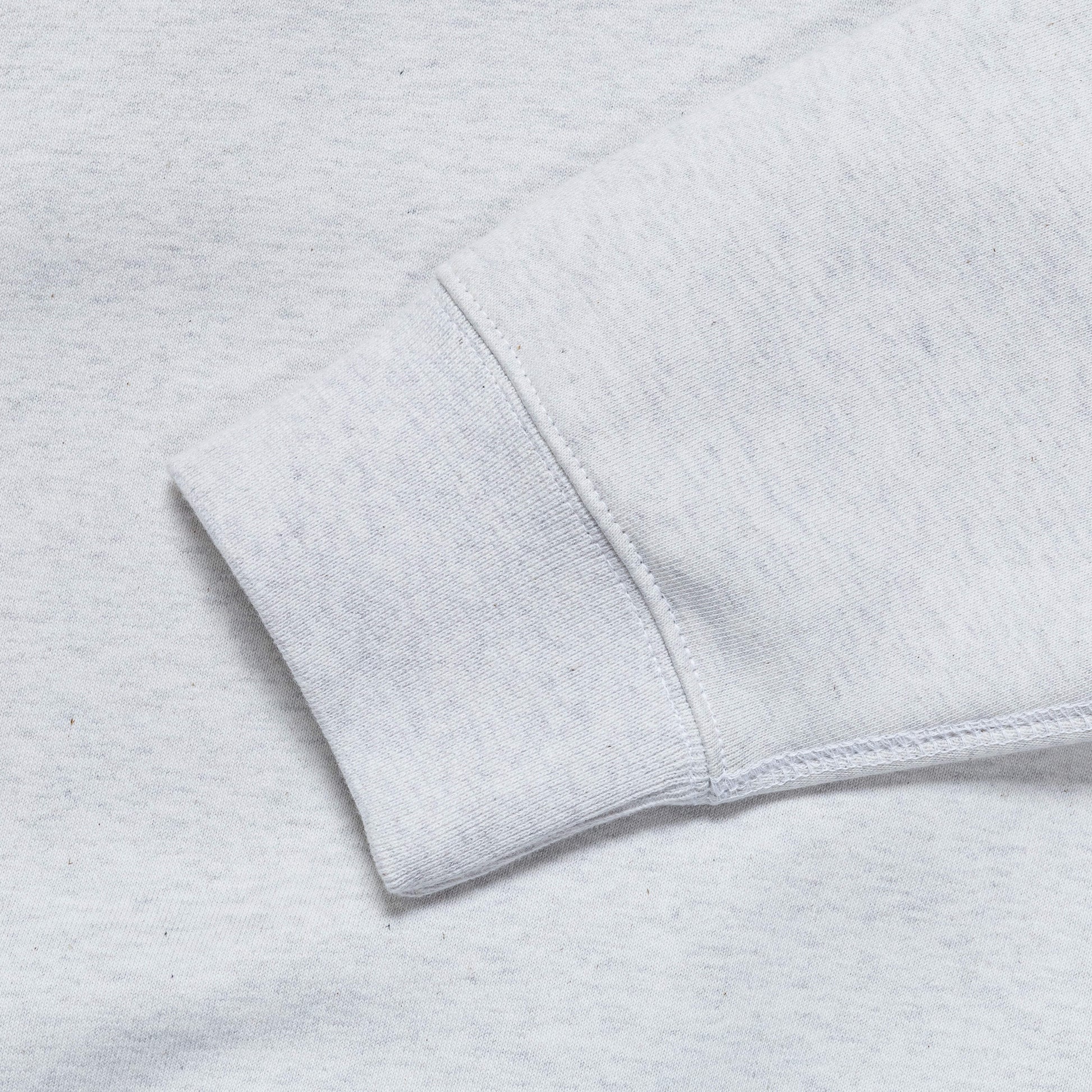 NikeLab Solo Swoosh Fleece ¼ Zip - Birch Heather/White