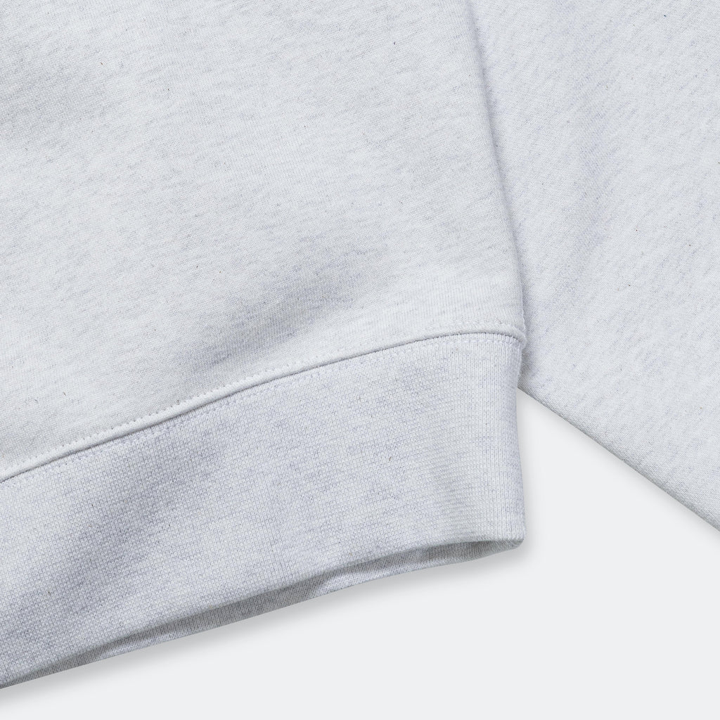 NikeLab Solo Swoosh Fleece ¼ Zip - Birch Heather/White