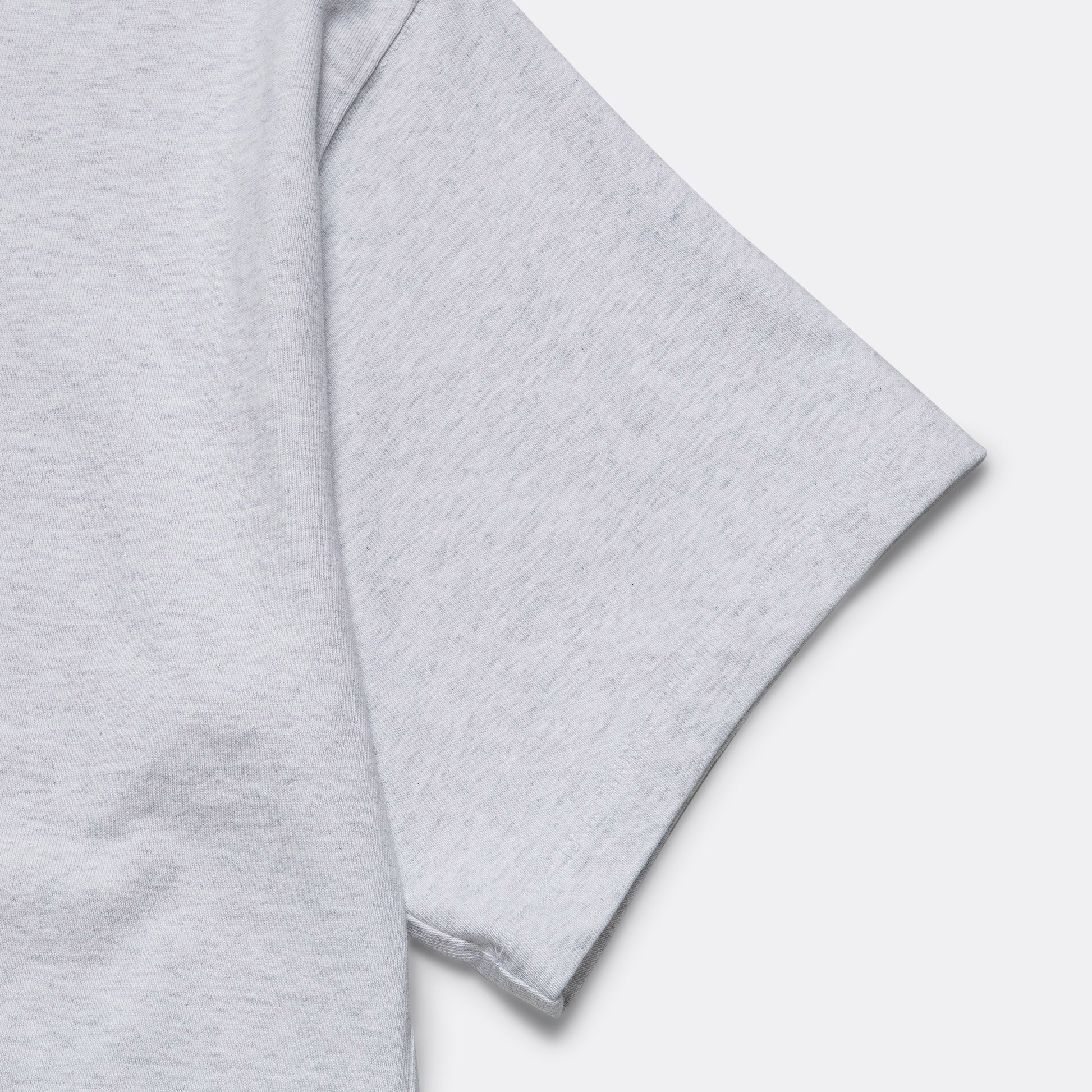 NikeLab Solo Swoosh SS Top - Birch Heather/White