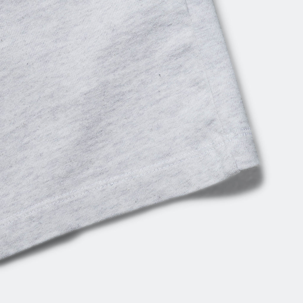 NikeLab Solo Swoosh SS Top - Birch Heather/White