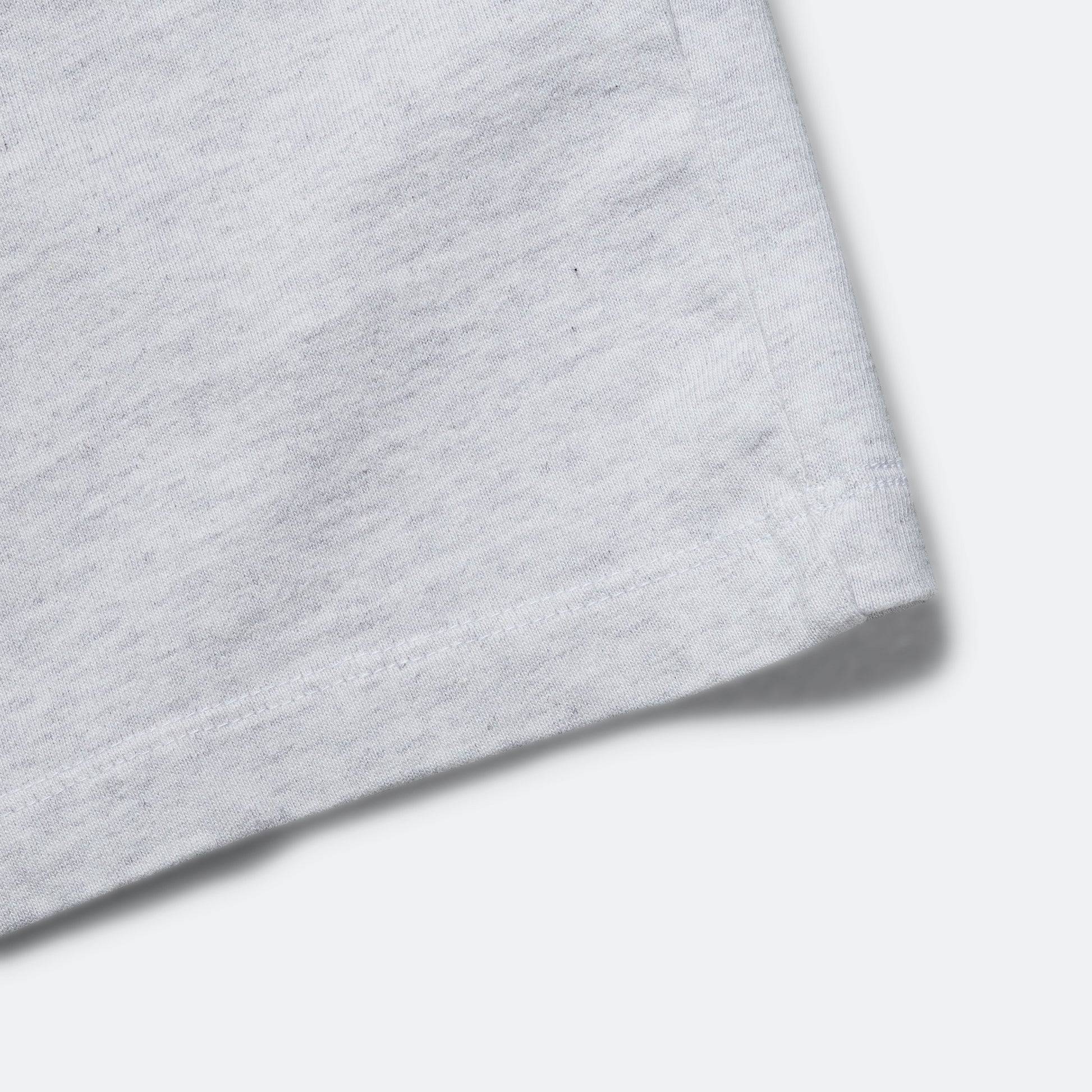 NikeLab Solo Swoosh SS Top - Birch Heather/White