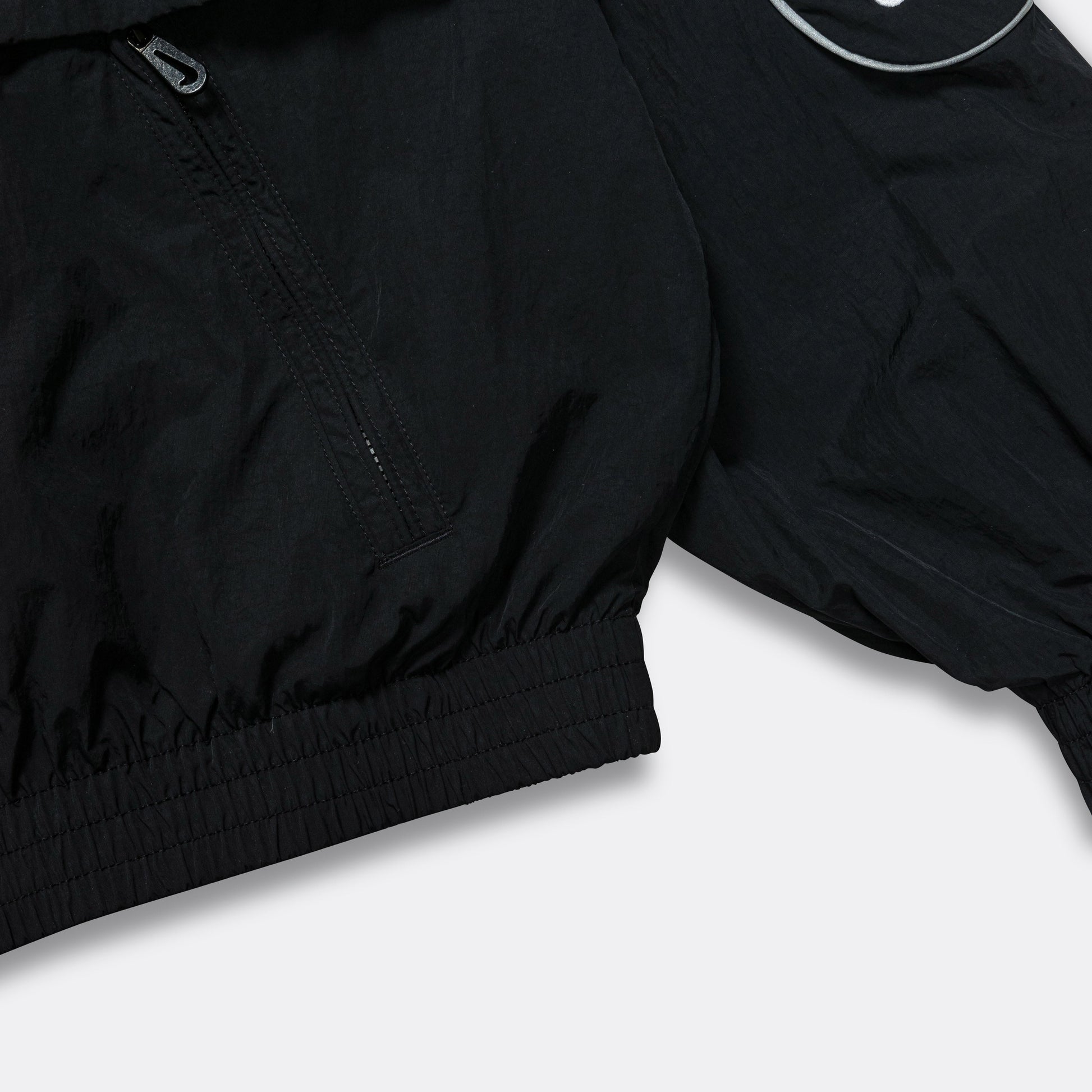 NikeLab Solo Swoosh Woven Track Jacket - Black/White