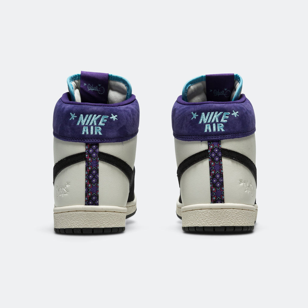 Womens Air Ship PE SP x Opium - Sail/Blue Chill-Black-Court Purple