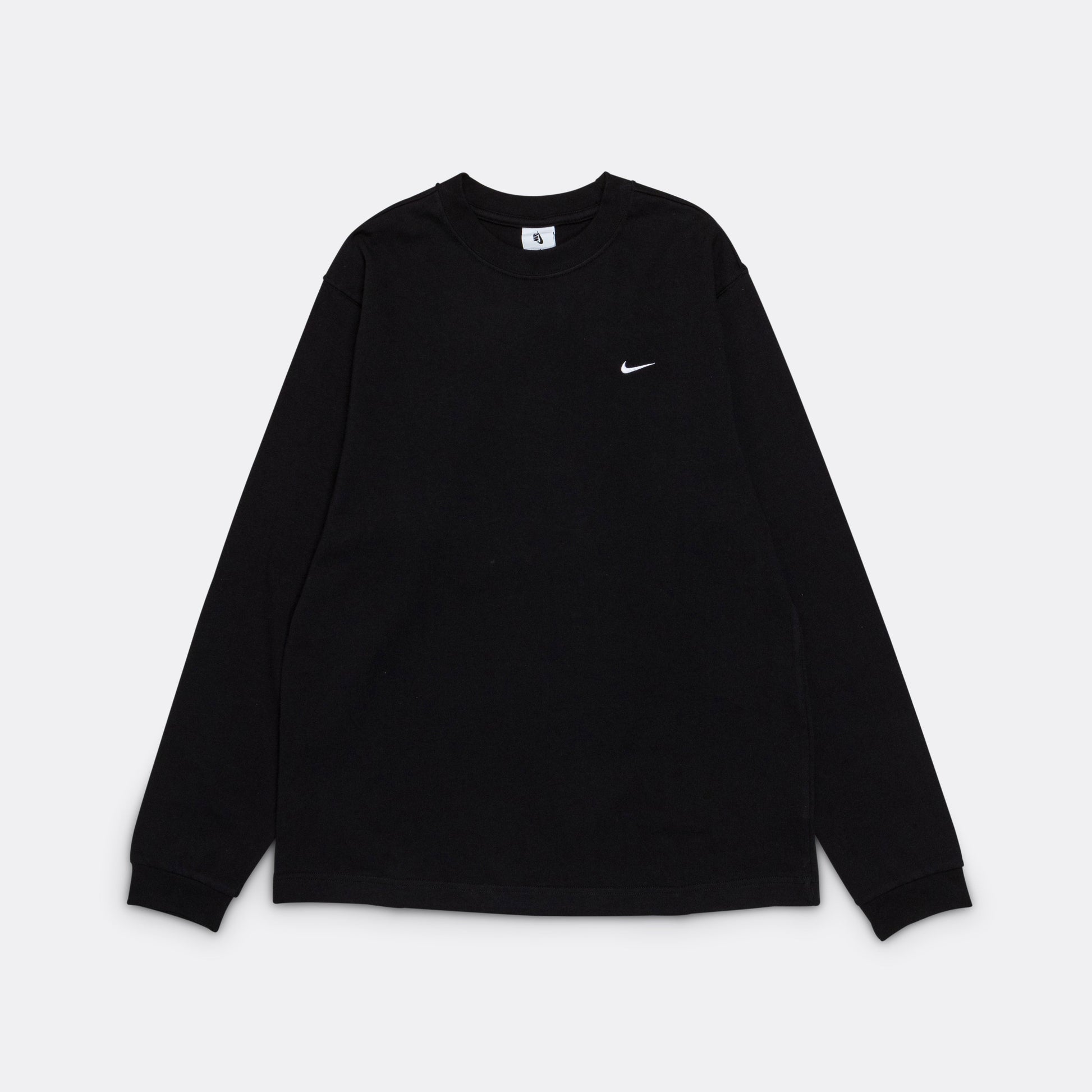 NikeLab Solo Swoosh LS Top - Black/White