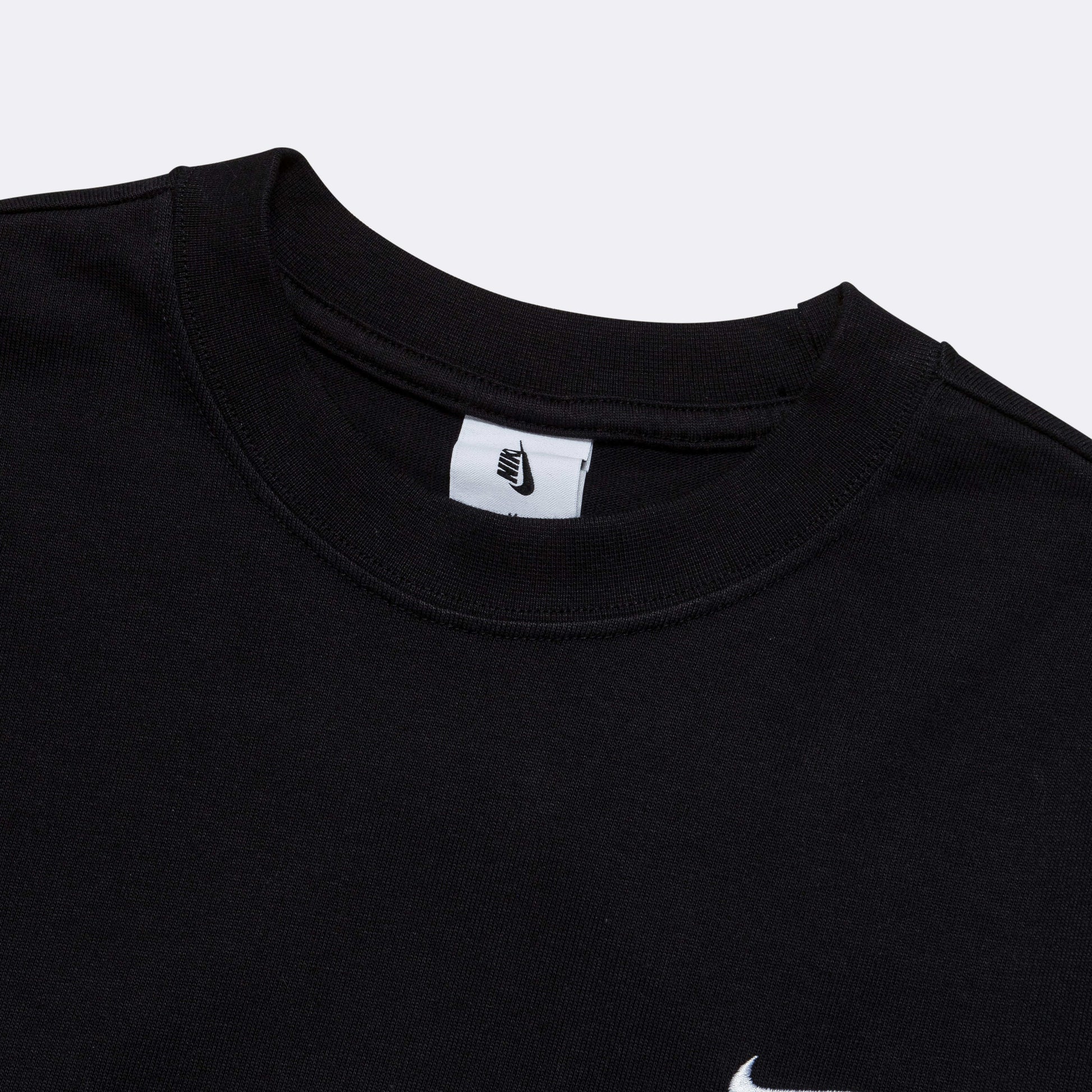 NikeLab Solo Swoosh LS Top - Black/White