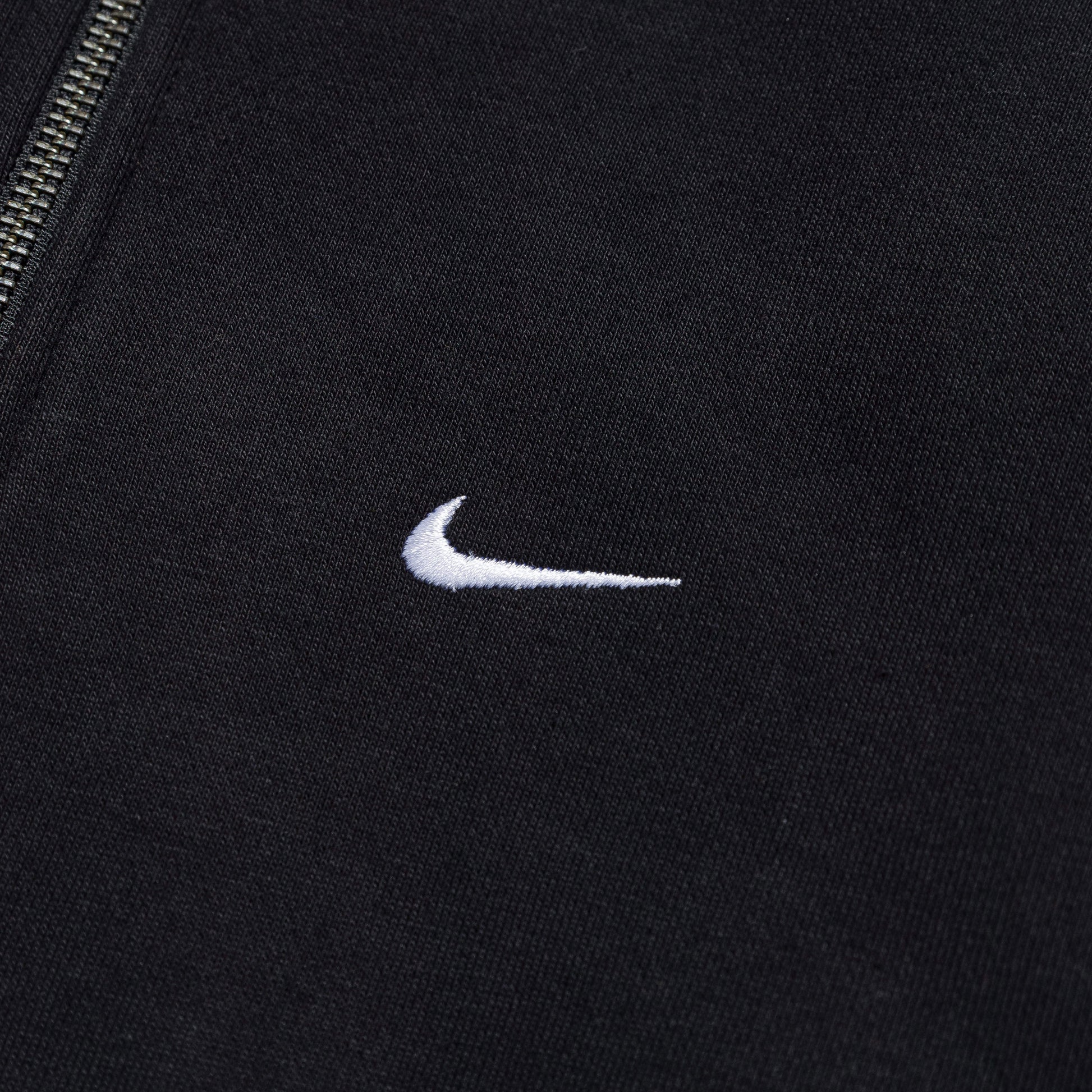 NikeLab Solo Swoosh Fleece ¼ Zip - Black/White