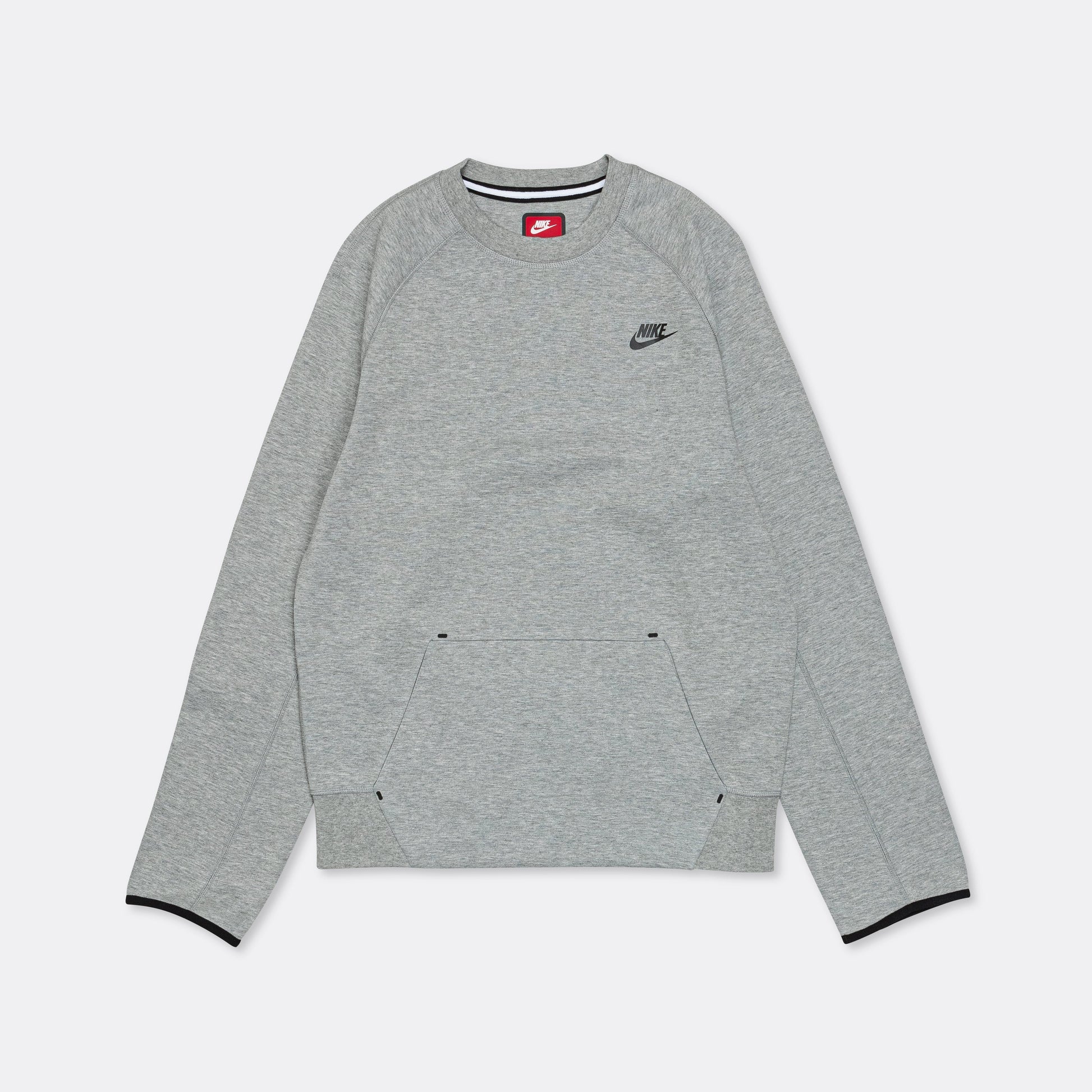 Tech Fleece '10 Year Anniversary' OG Crew - Dk Grey Heather