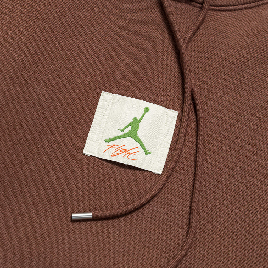 International Flight Club Hoodie × TITAN - Corduroy Brown