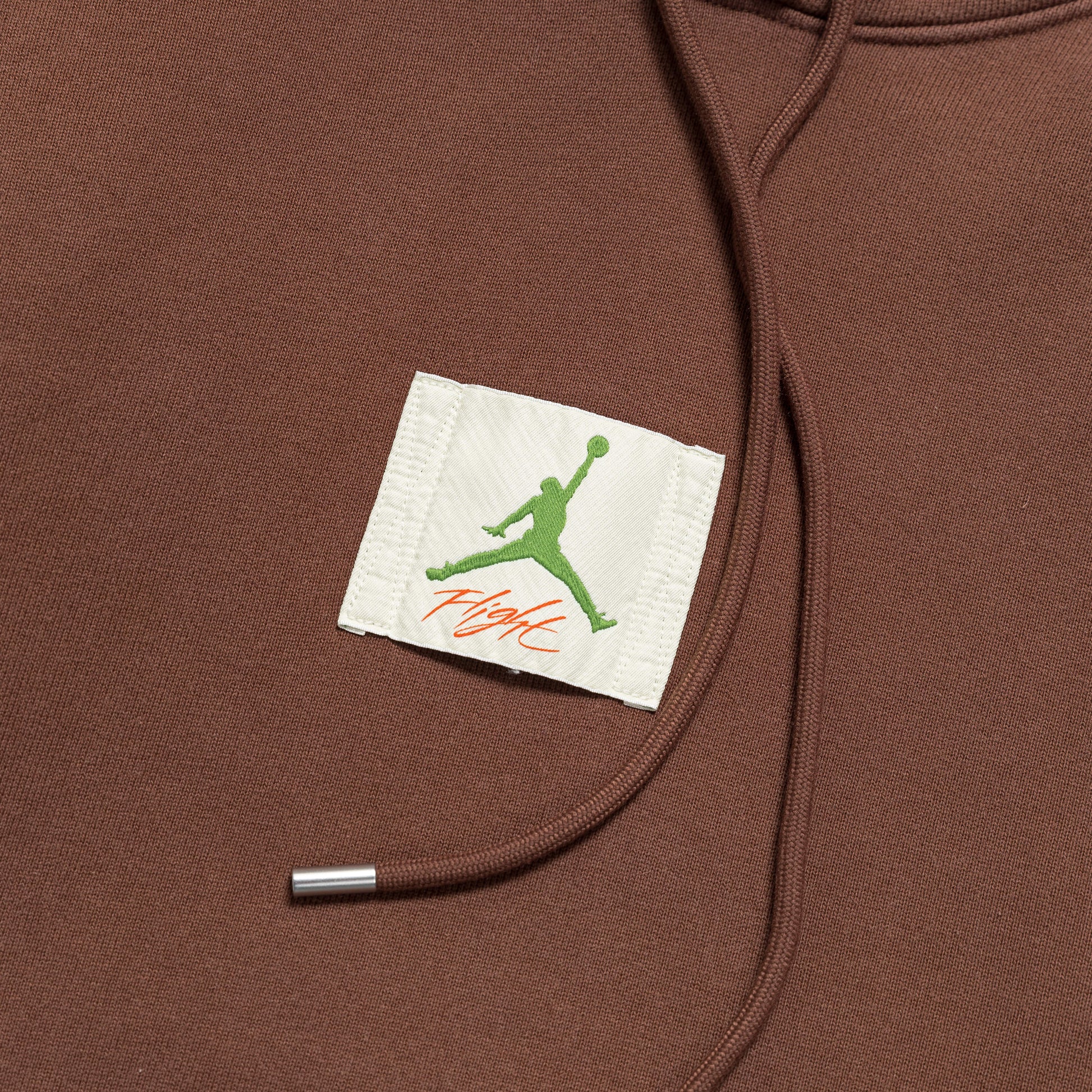 International Flight Club Hoodie × TITAN - Corduroy Brown