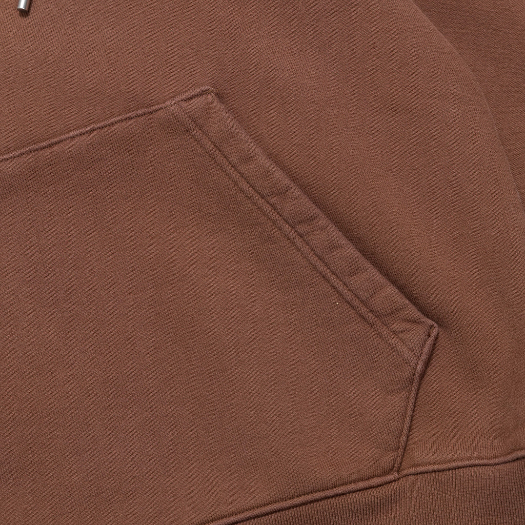 International Flight Club Hoodie × TITAN - Corduroy Brown