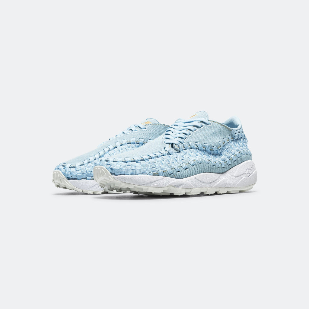 Womens Air Footscape - Denim/Wheat Gold-Ice Blue