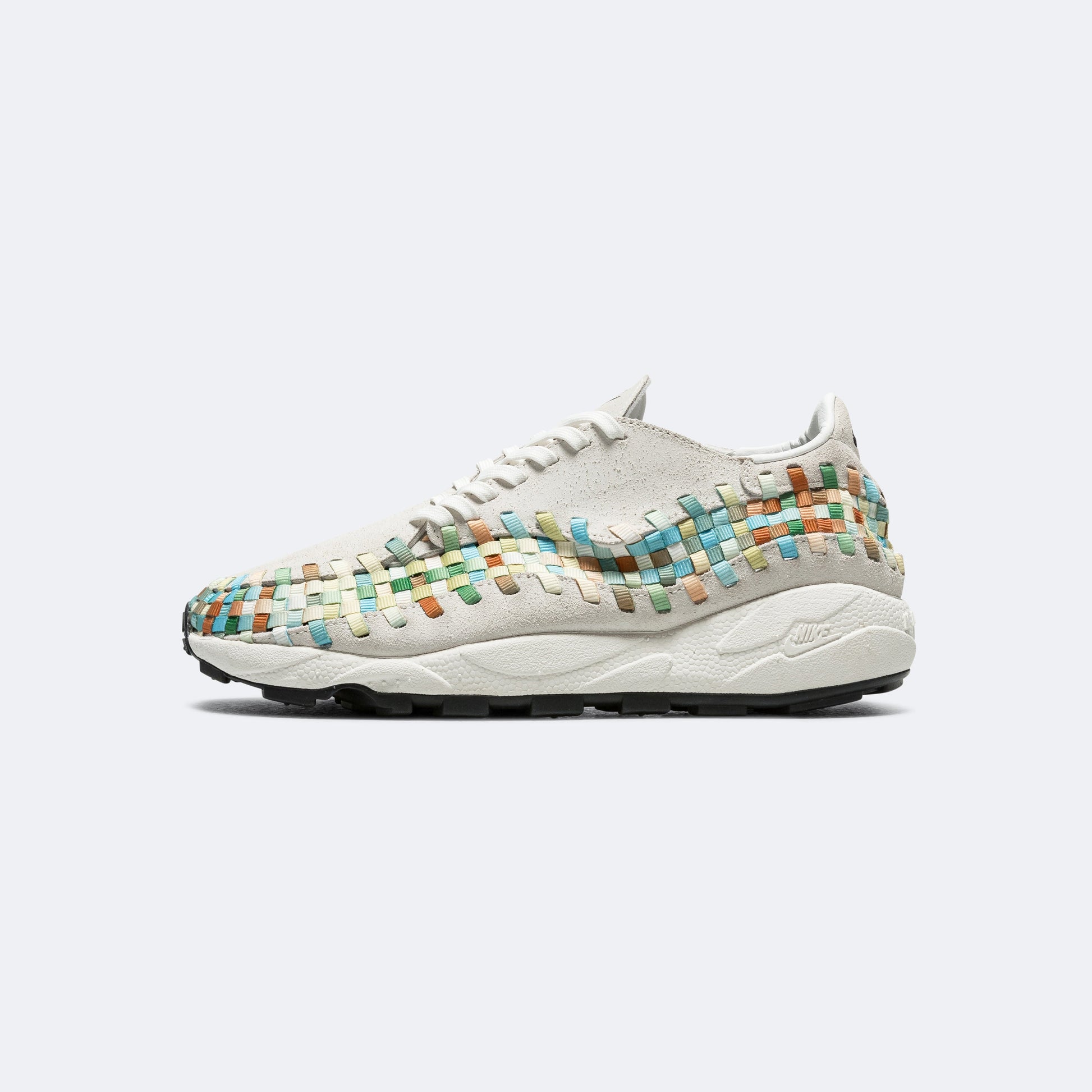 Womens Air Footscape Woven - Summit White/Black-Sail-Multi-Colour
