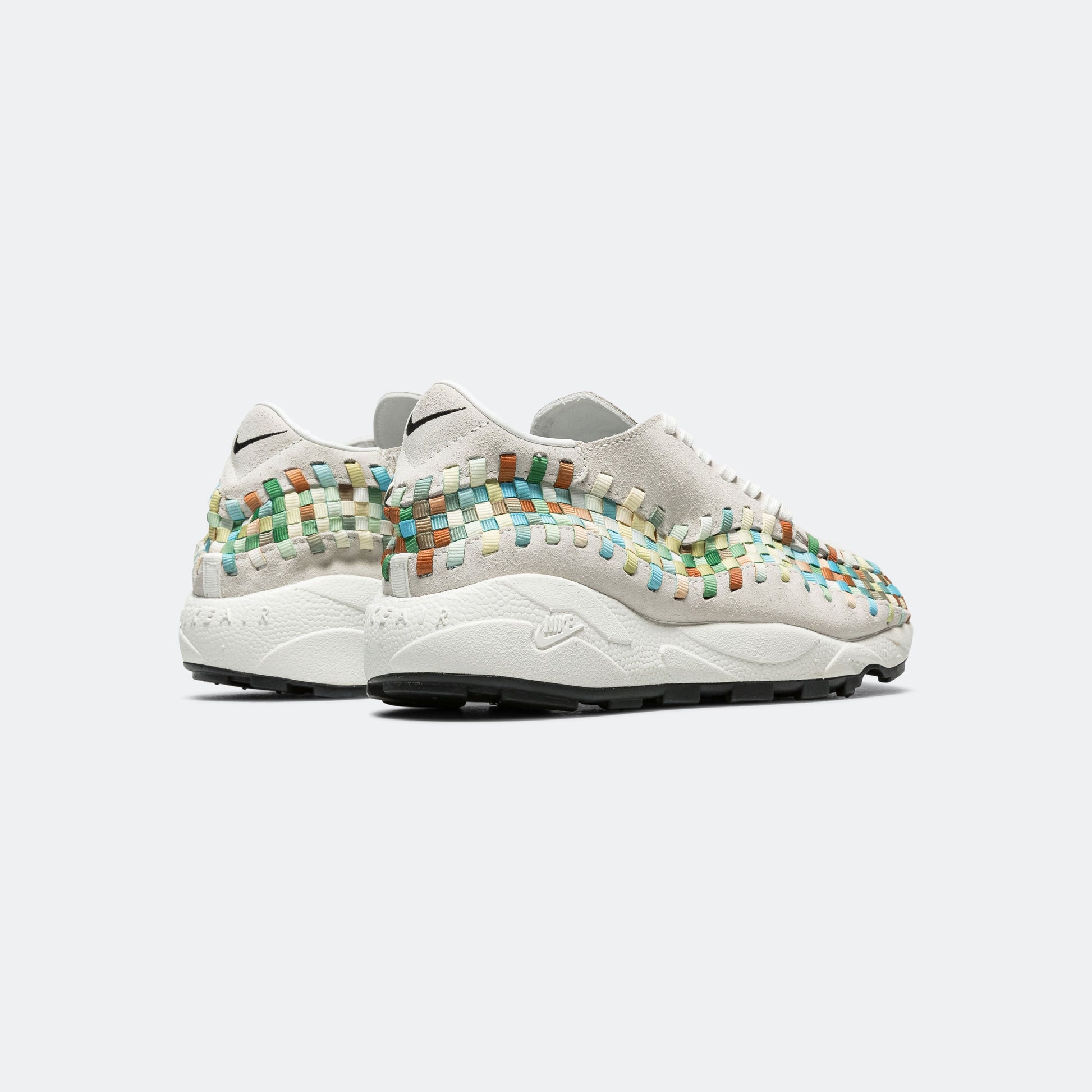 Womens Air Footscape Woven - Summit White/Black-Sail-Multi-Colour