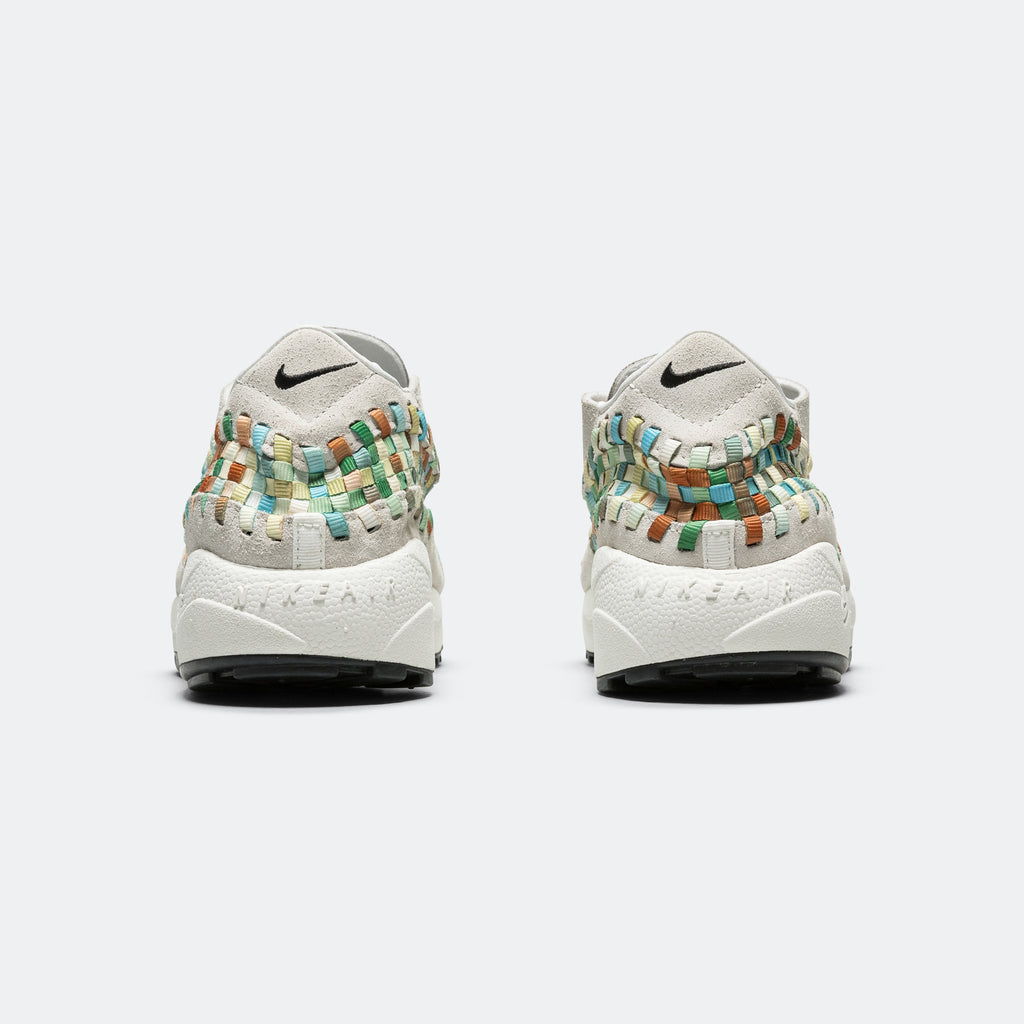 Womens Air Footscape Woven - Summit White/Black-Sail-Multi-Colour