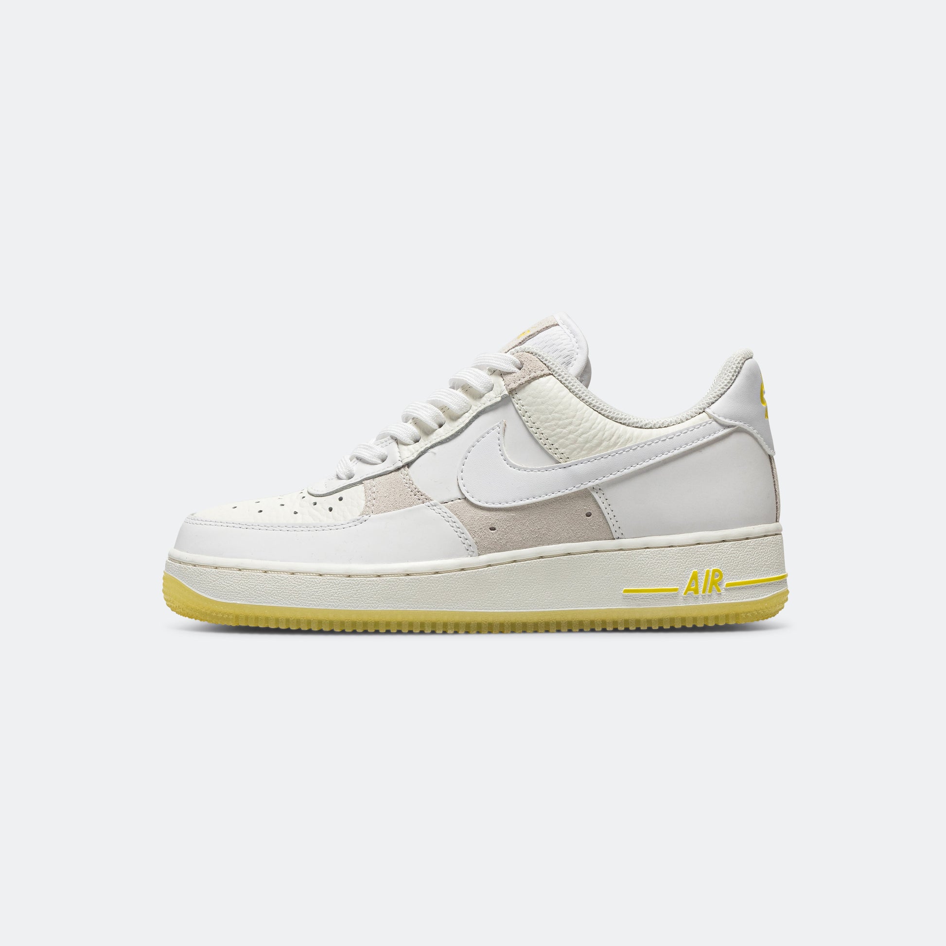 Womens Air Force 1 '07 Low - Summit White/White-Opti Yellow