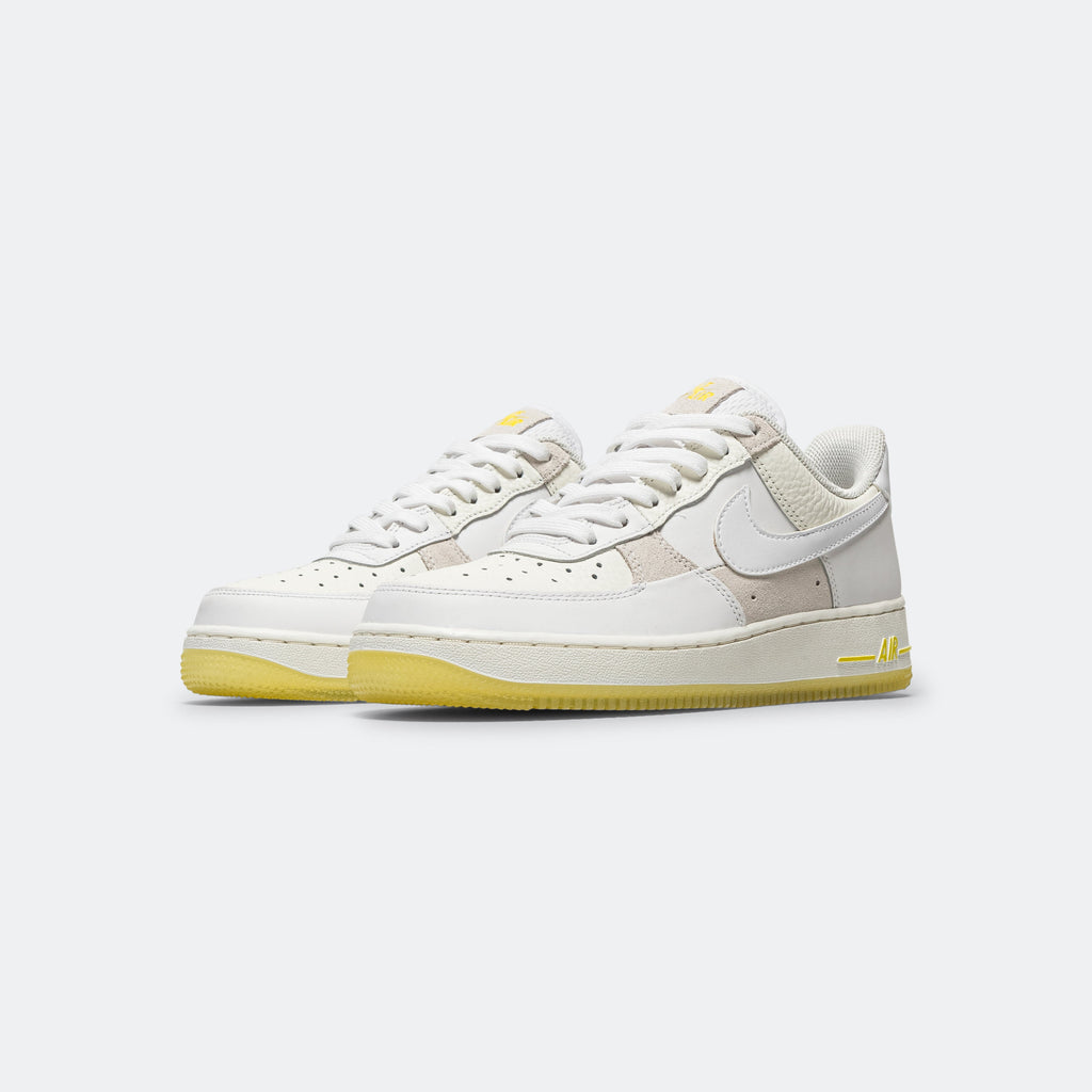 Womens Air Force 1 '07 Low - Summit White/White-Opti Yellow