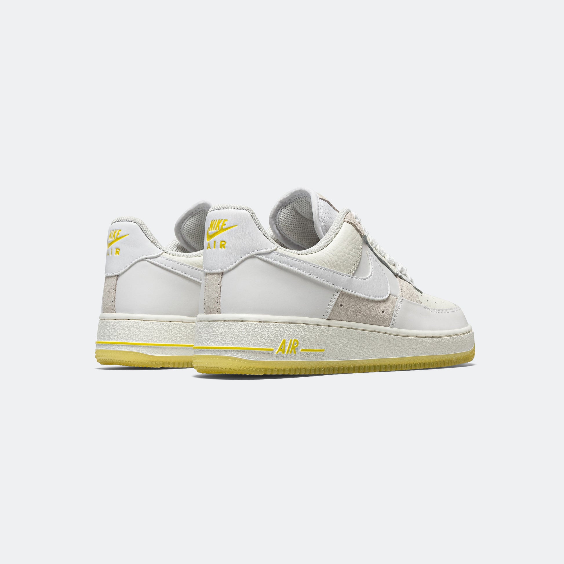 Womens Air Force 1 '07 Low - Summit White/White-Opti Yellow