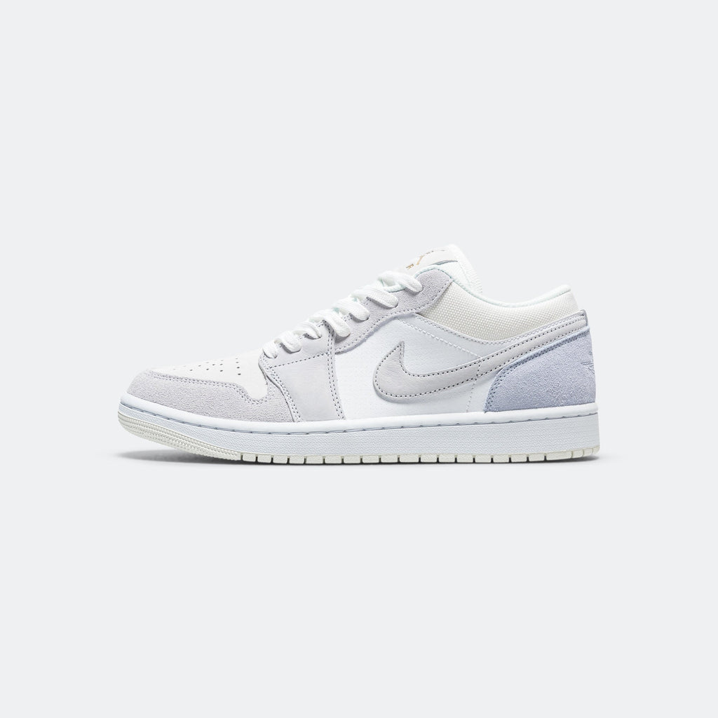 Air Jordan 1 Retro Low - White/Sky Grey-Football Grey