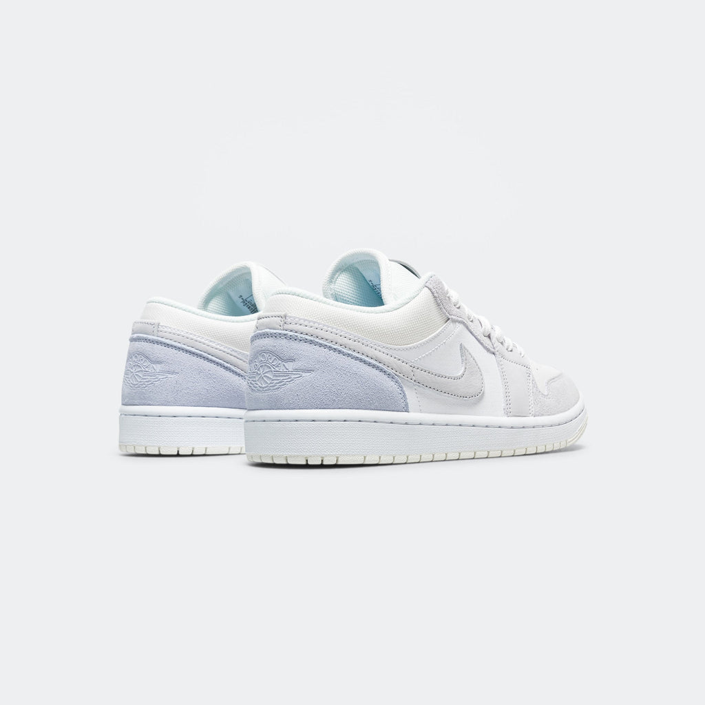 Air Jordan 1 Retro Low - White/Sky Grey-Football Grey