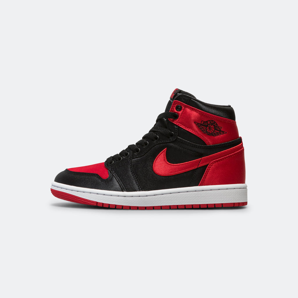 Womens Air Jordan 1 Retro High OG - Black/University Red-White