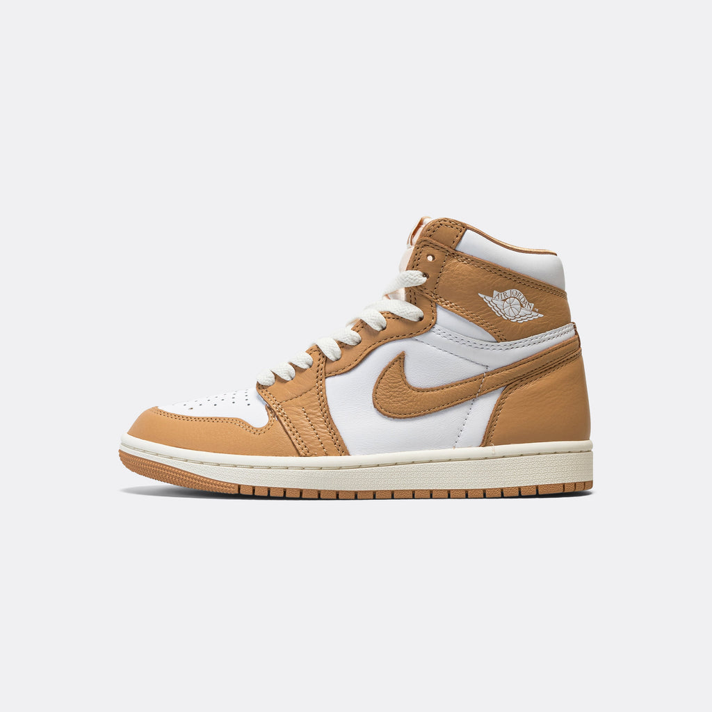 Womens Air Jordan 1 Retro Hi OG - Praline/White-Black