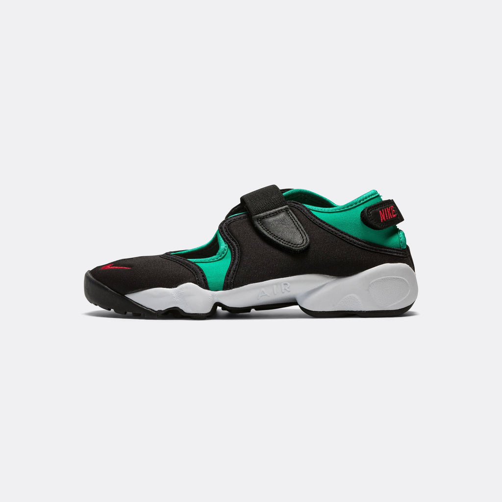 Womens Air Rift - Black/Stadium Green-White-University Red