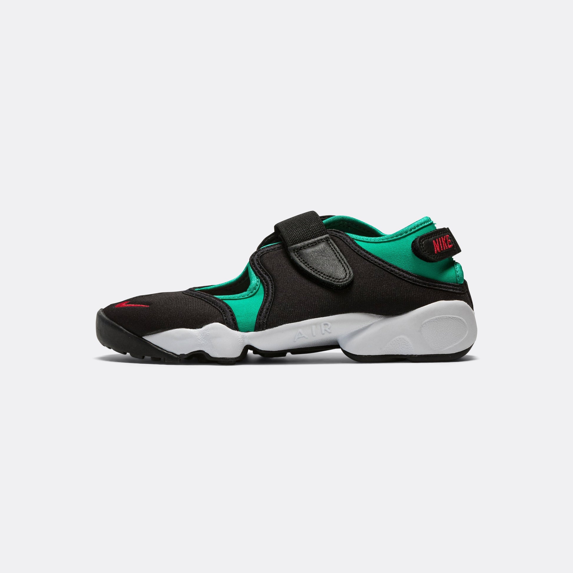 Womens Air Rift - Black/Stadium Green-White-University Red