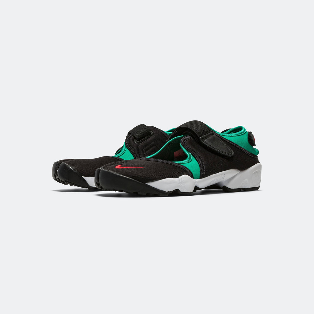 Womens Air Rift - Black/Stadium Green-White-University Red
