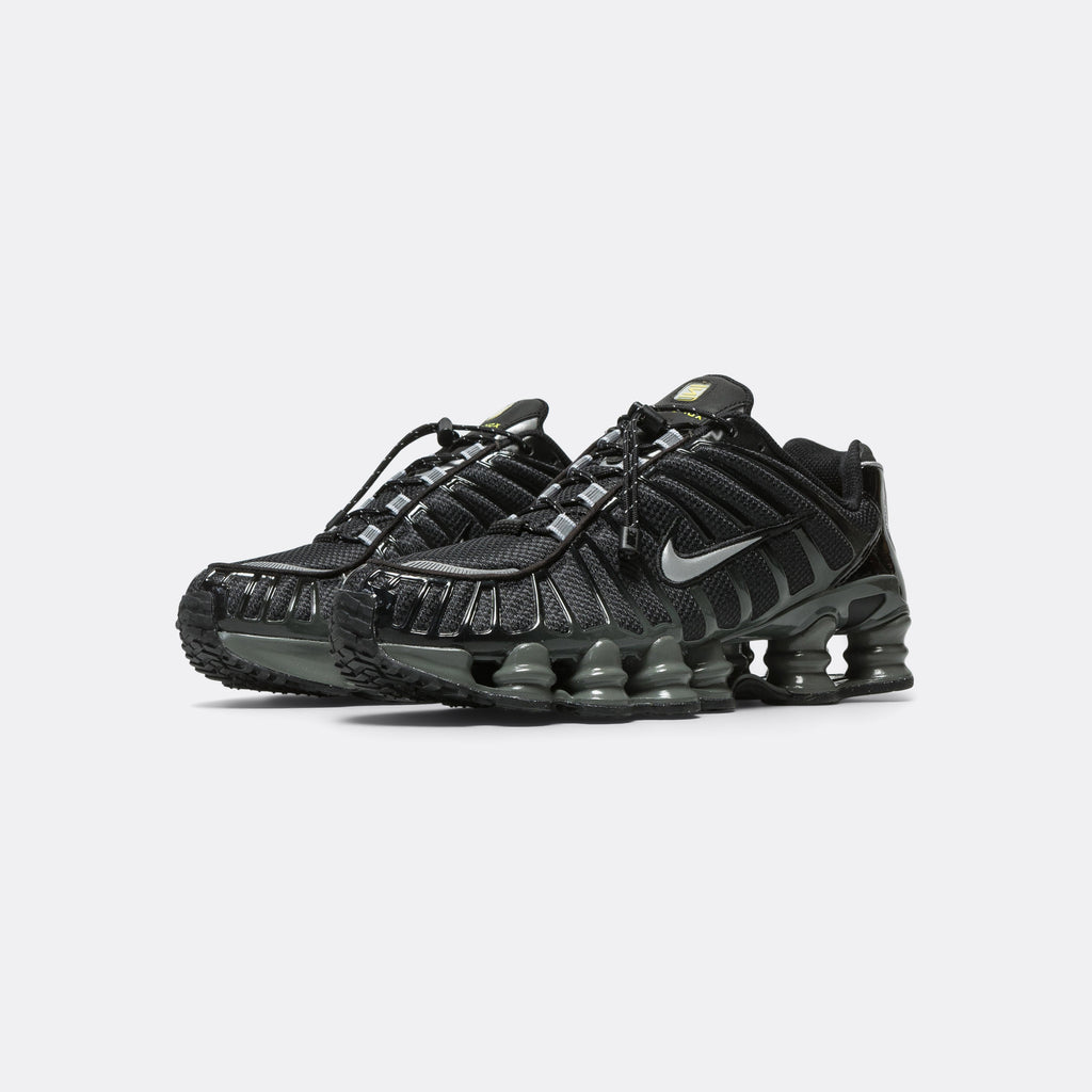 Womens Shox TL - Black/Metallic Silver-Iron Grey