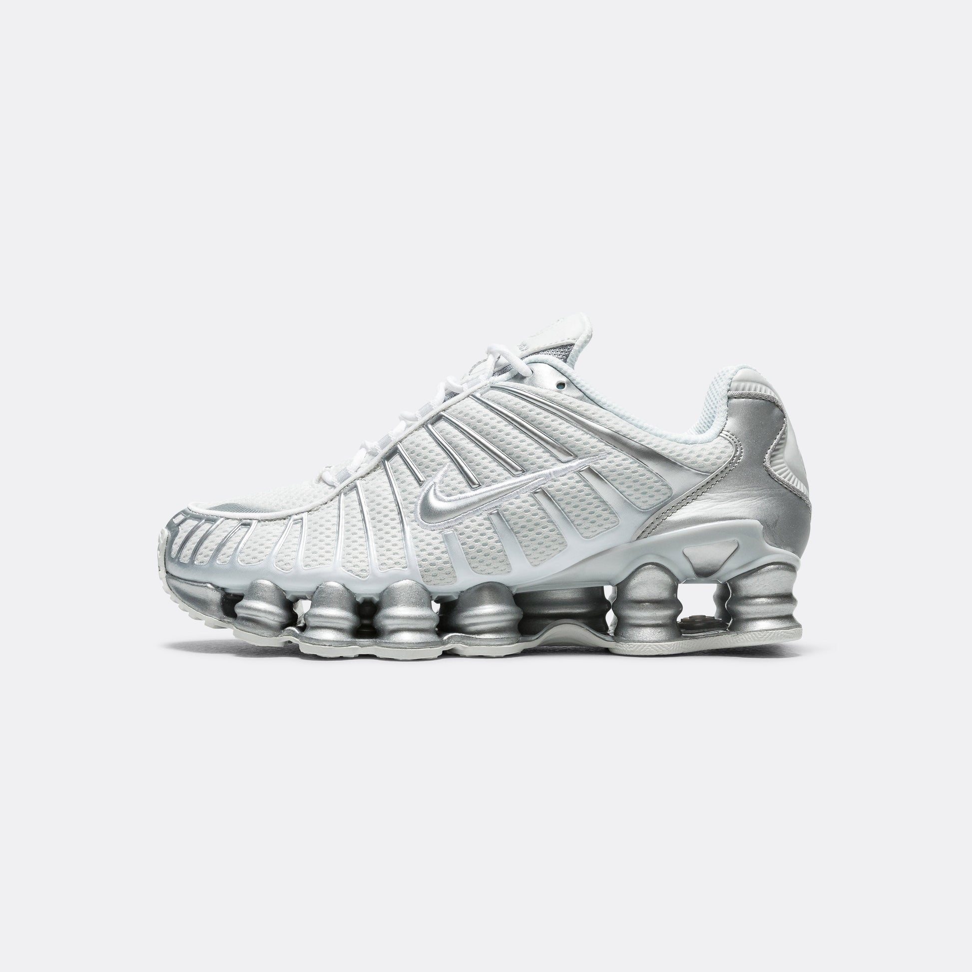 Womens Shox TL - Platinum Tint/Metallic Silver-White