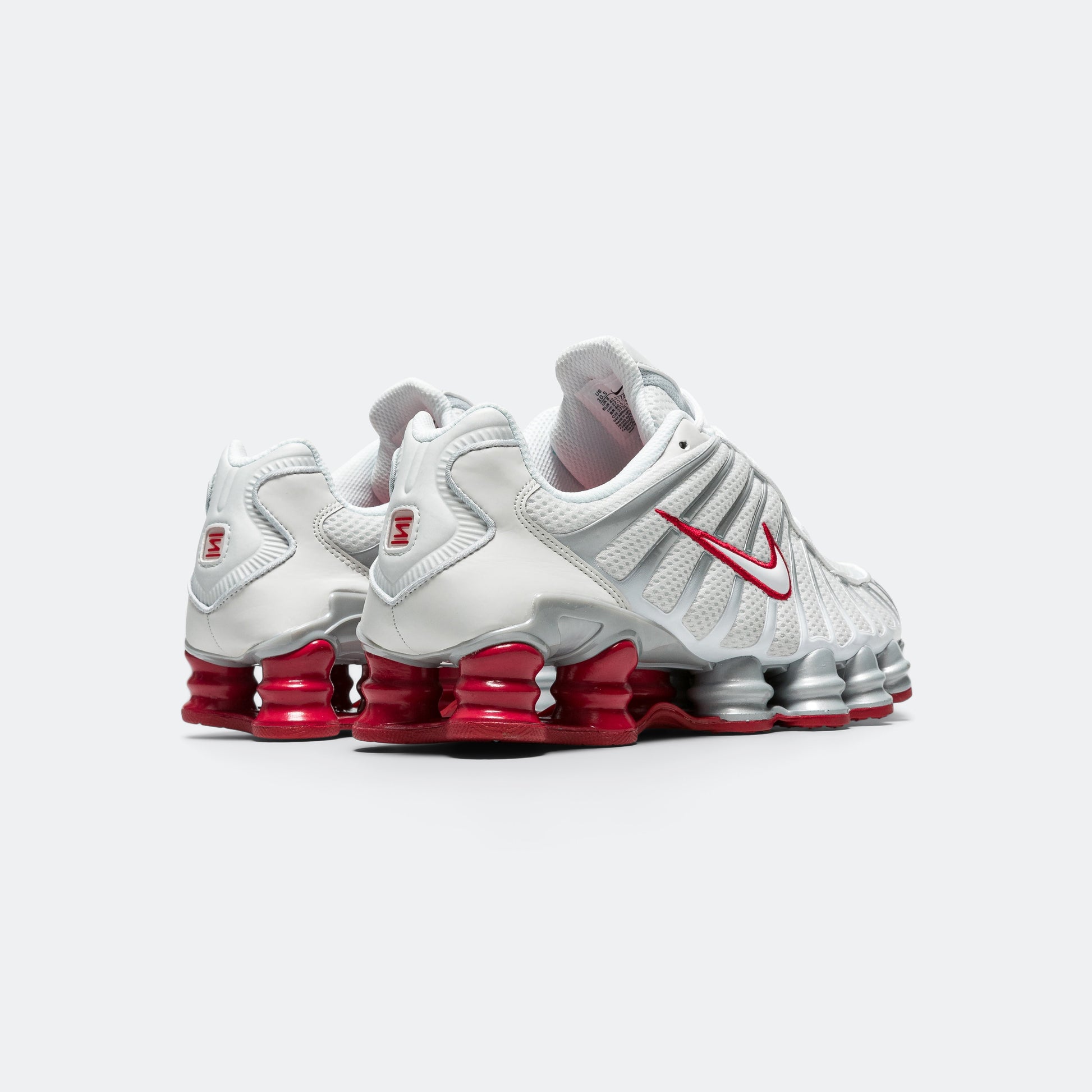Womens Shox TL - Platinum Tint/White-Gym Red