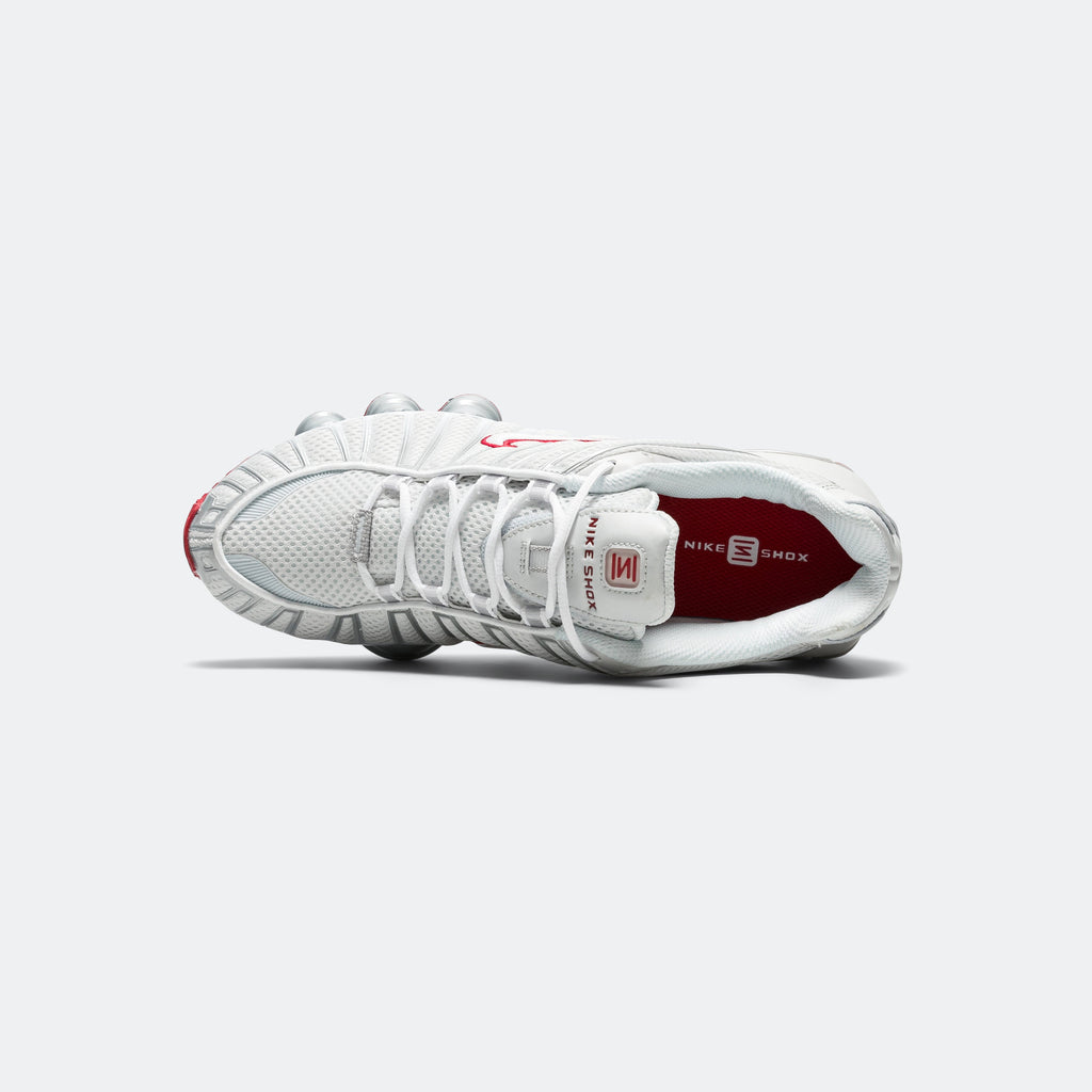 Womens Shox TL - Platinum Tint/White-Gym Red