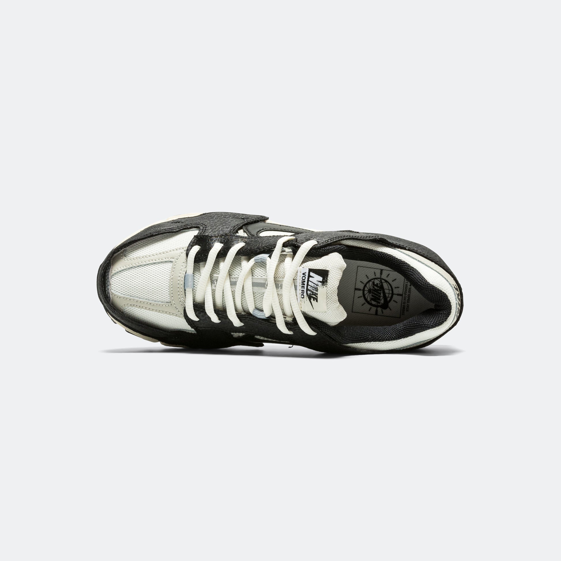 Womens Zoom Vomero 5 PRM - Sail/Black-Light Bone-Wolf Grey