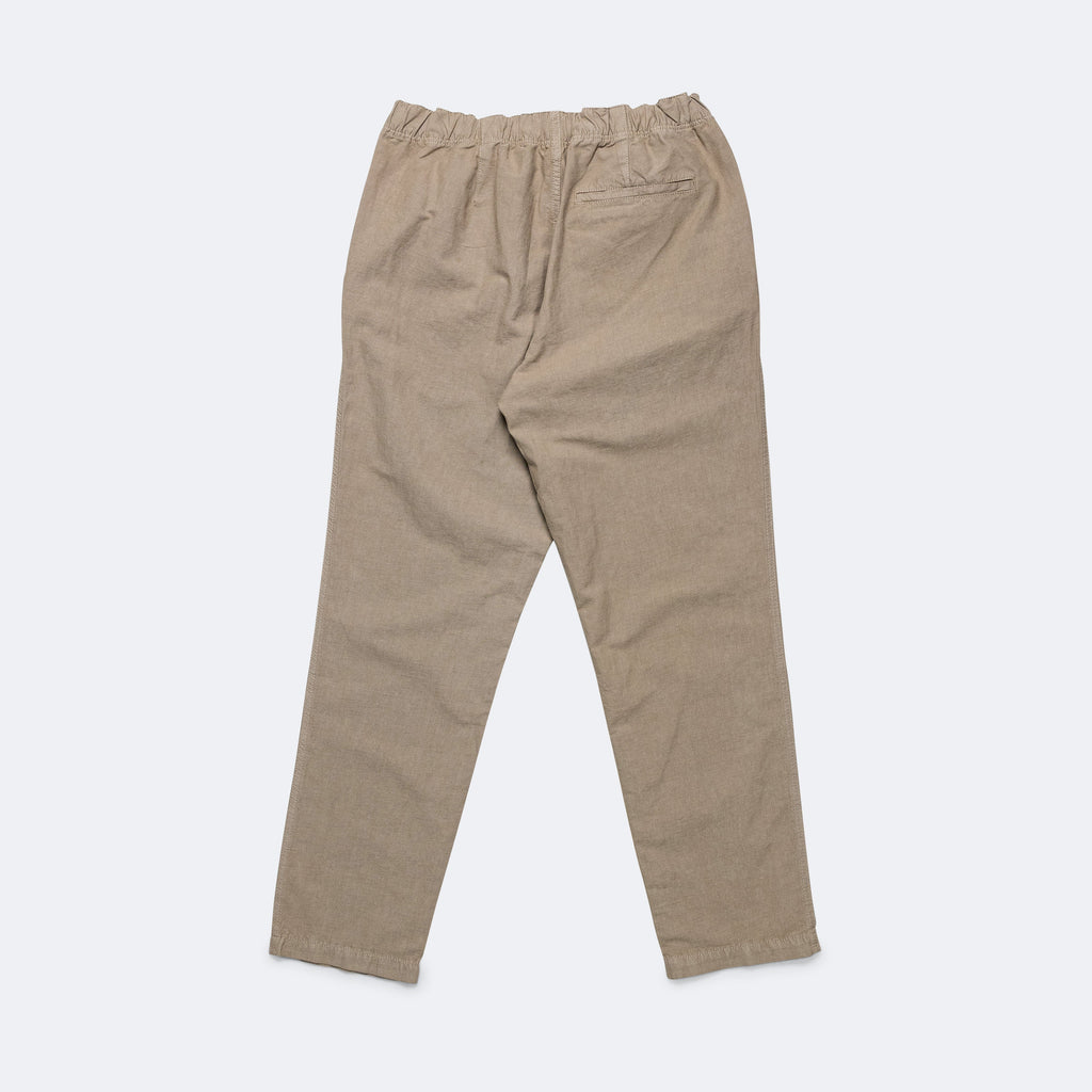 Ezra Relaxed Cotton Linen Trouser - Clay