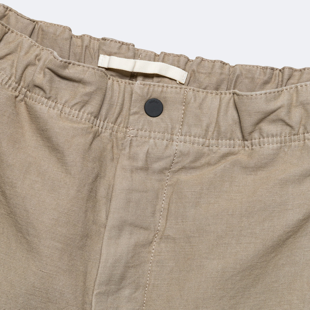 Ezra Relaxed Cotton Linen Trouser - Clay