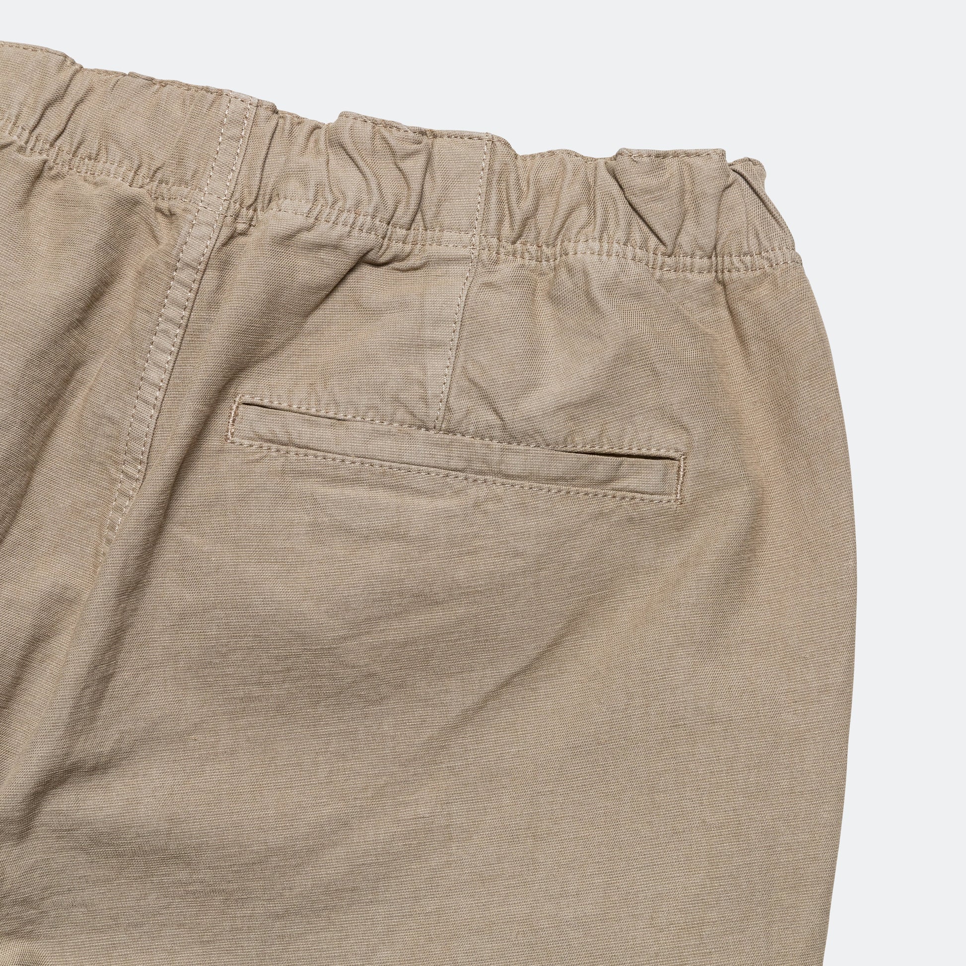 Ezra Relaxed Cotton Linen Trouser - Clay