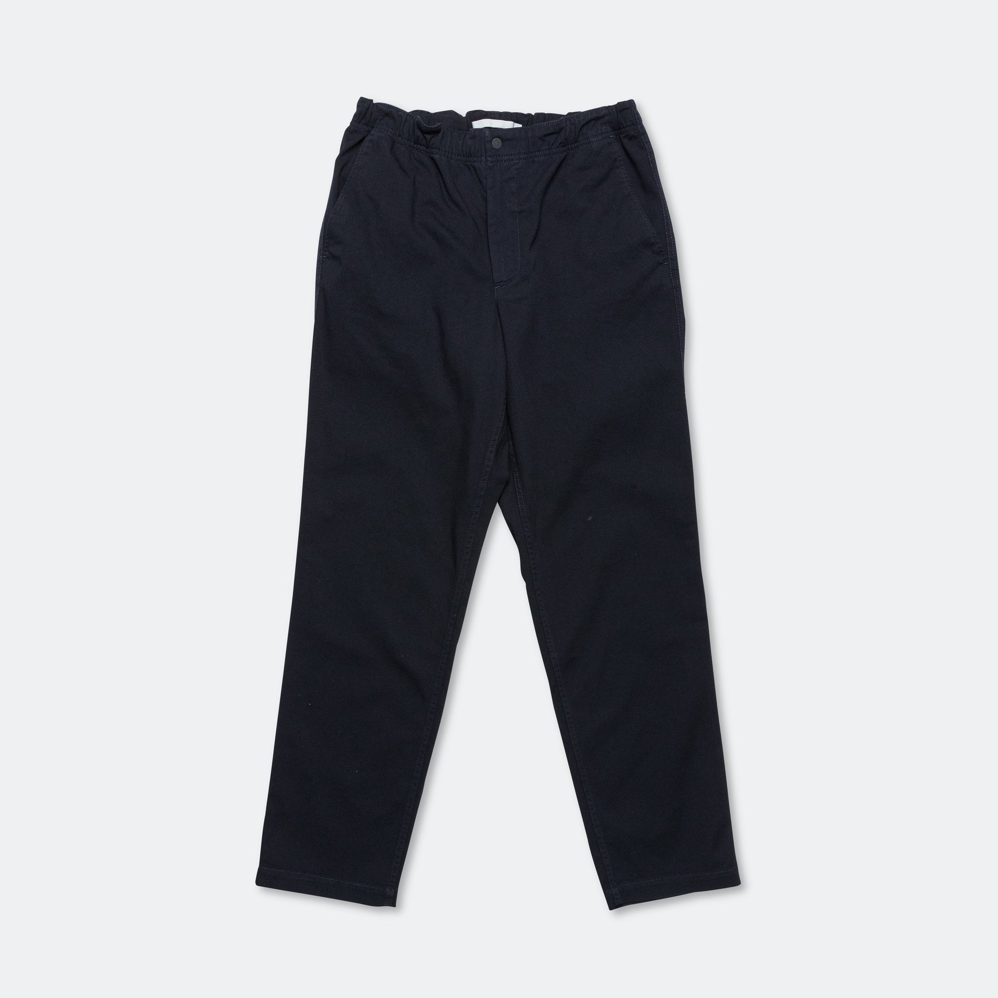 Ezra Light Stretch Trouser - Dark Navy