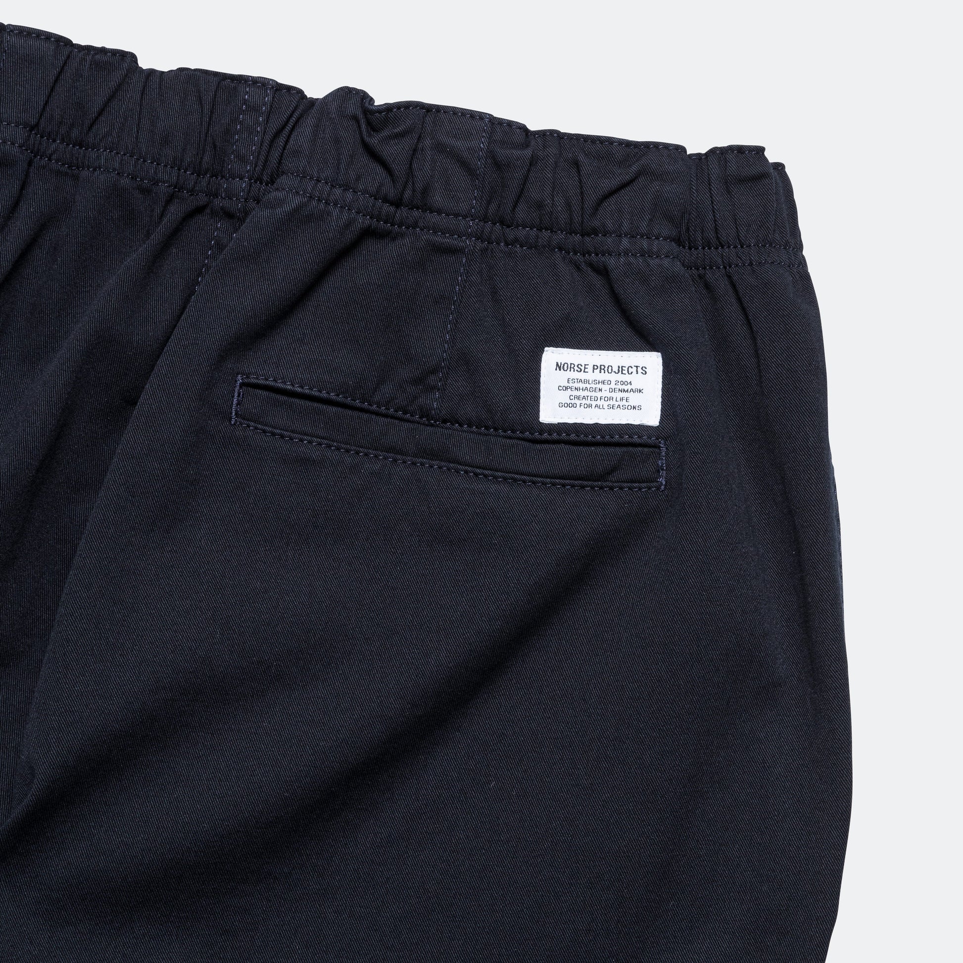 Ezra Light Stretch Trouser - Dark Navy