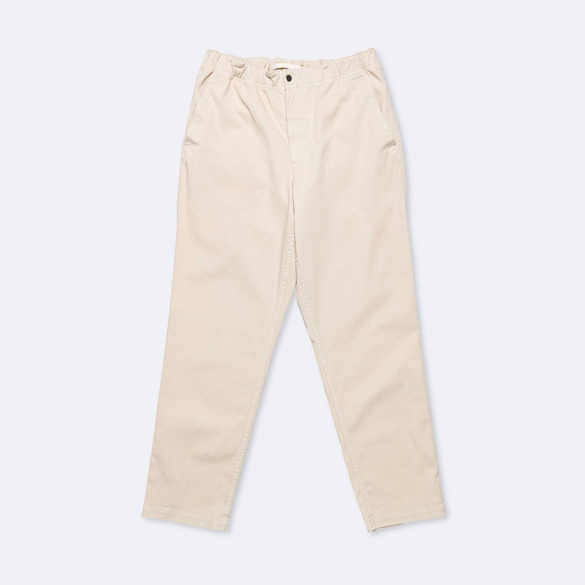 Ezra Light Stretch Trouser - Oatmeal
