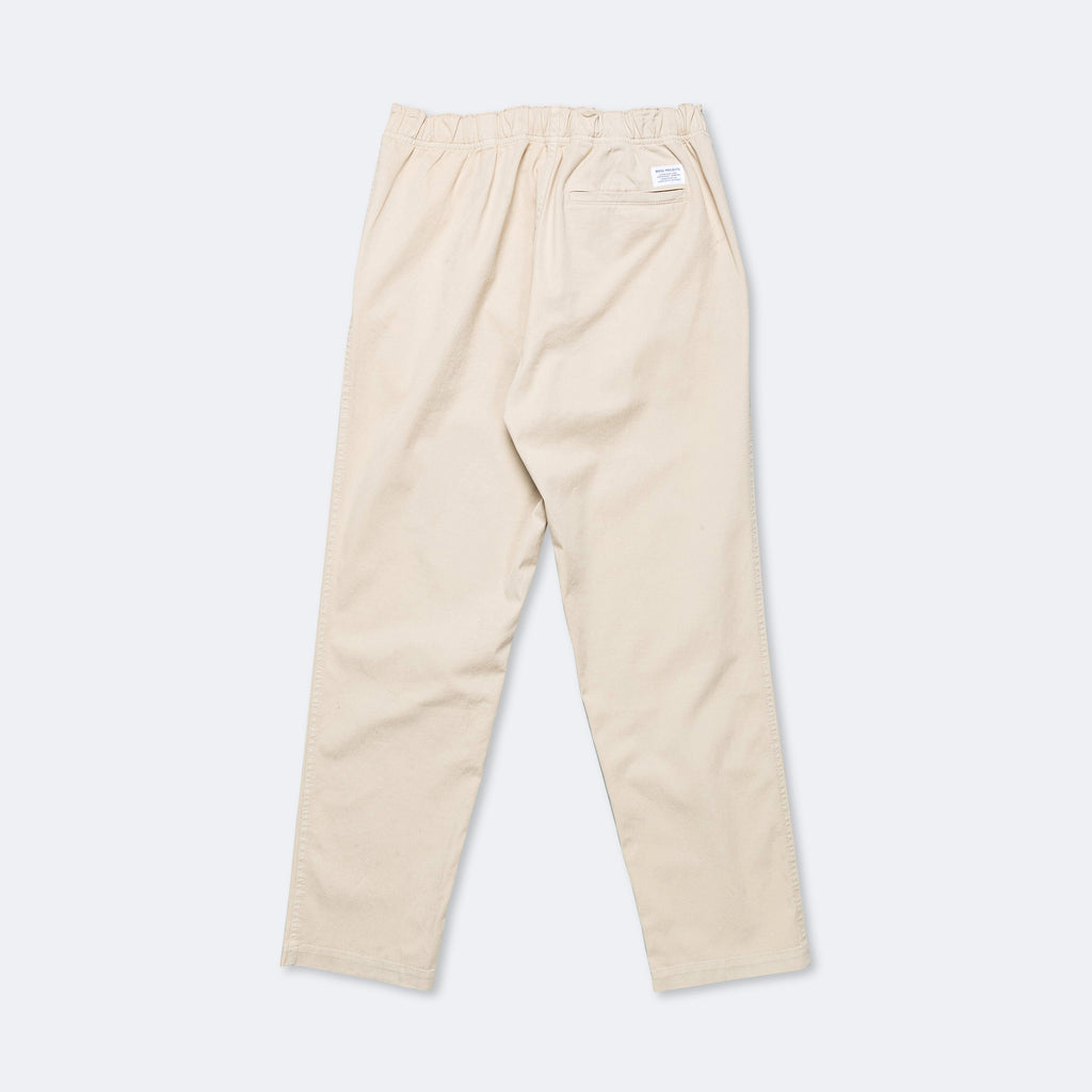 Ezra Light Stretch Trouser - Oatmeal