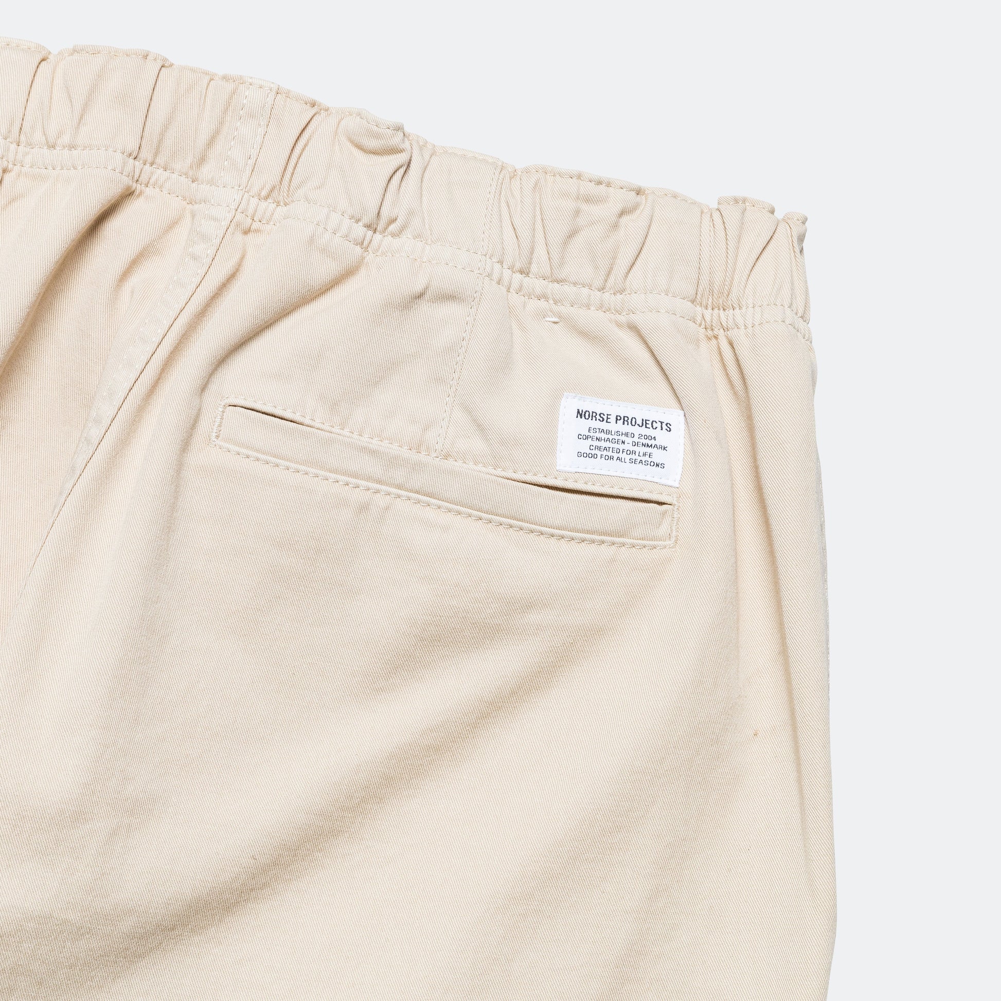 Ezra Light Stretch Trouser - Oatmeal